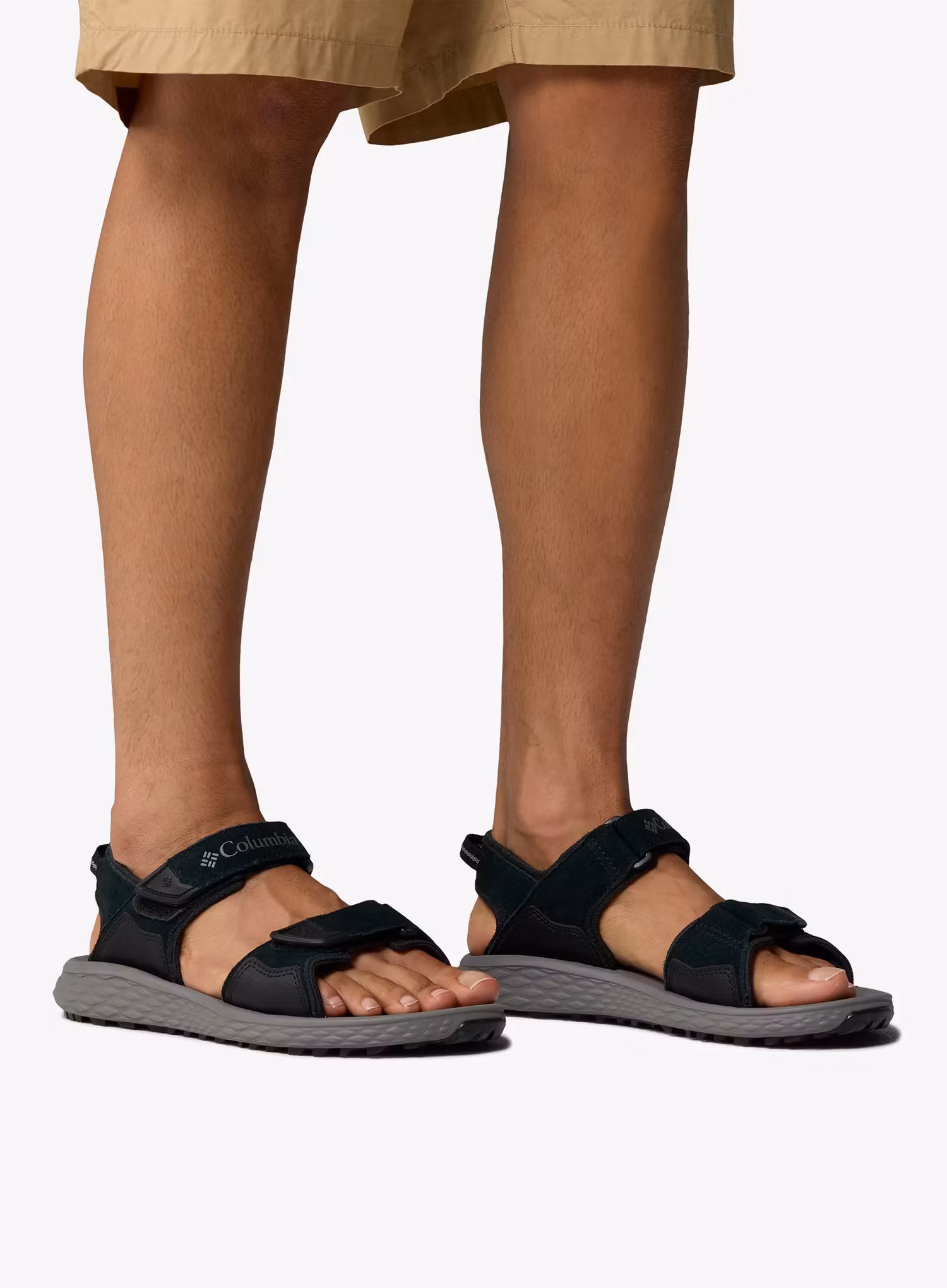 Turistické sandály Columbia Konos Hiker 2-Strap - black/titanium ii