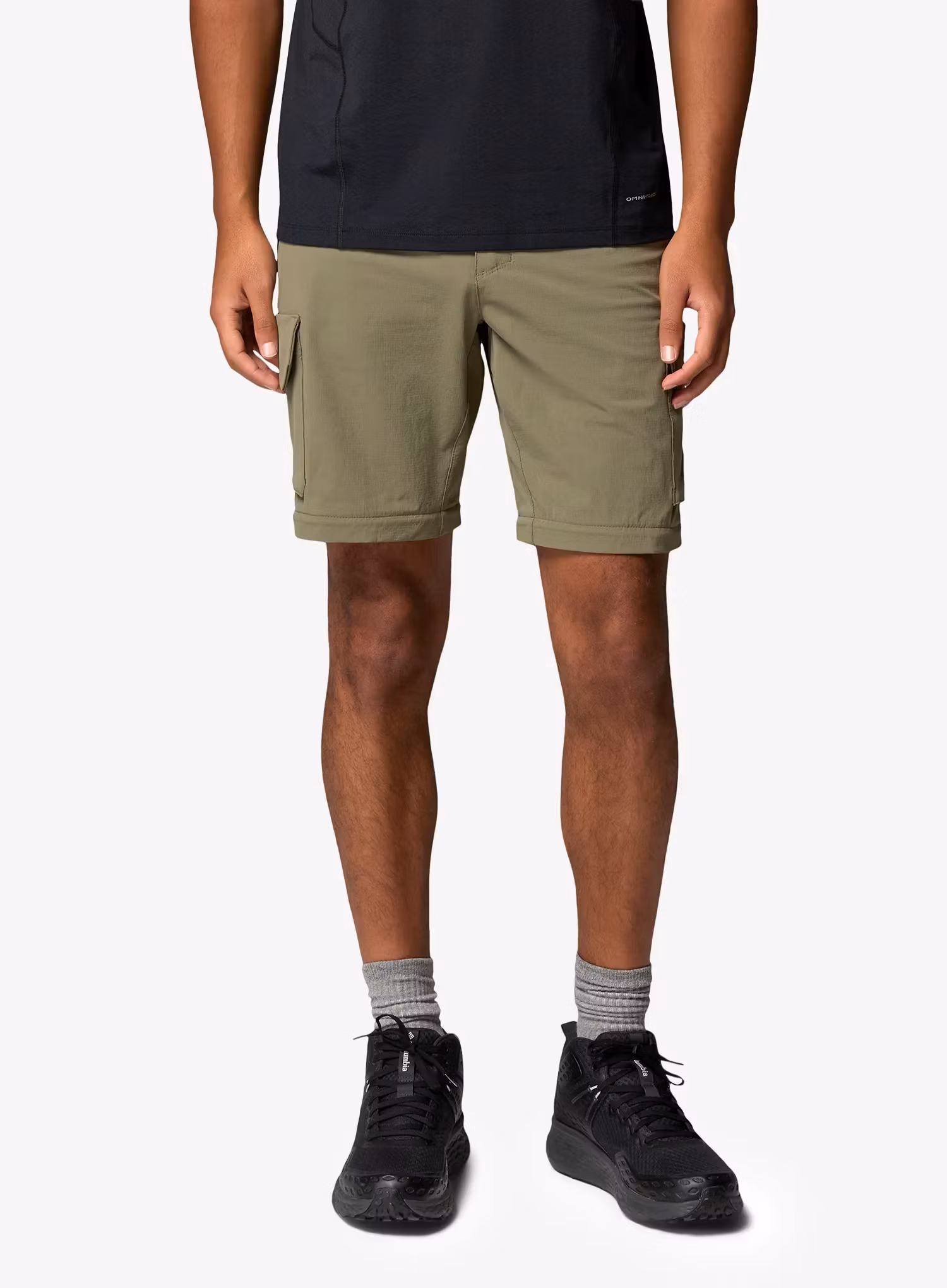Kalhoty s odepínacími nohavicemi Columbia Silver Ridge Elite Convertible Pant - stone green