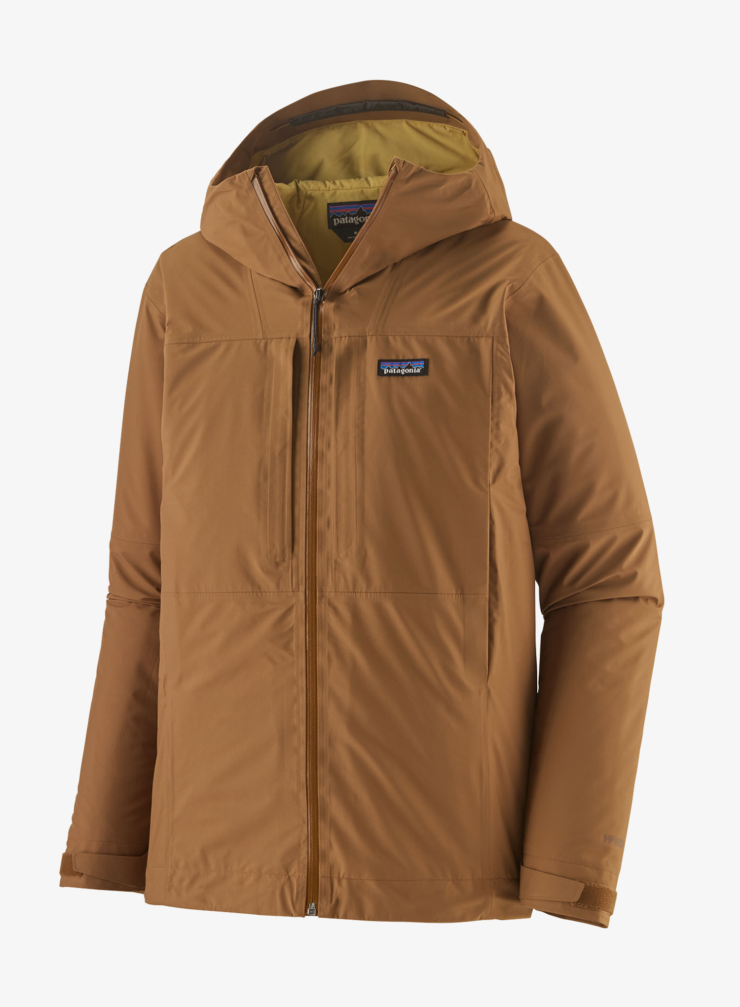 Bunda Patagonia Insulated Boulder Fork Rain Jacket - deer brown