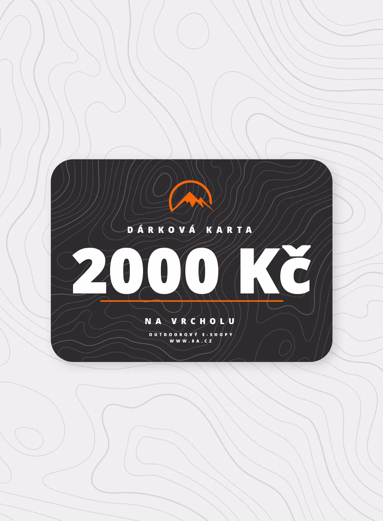 Dárkova karta 2000Kč