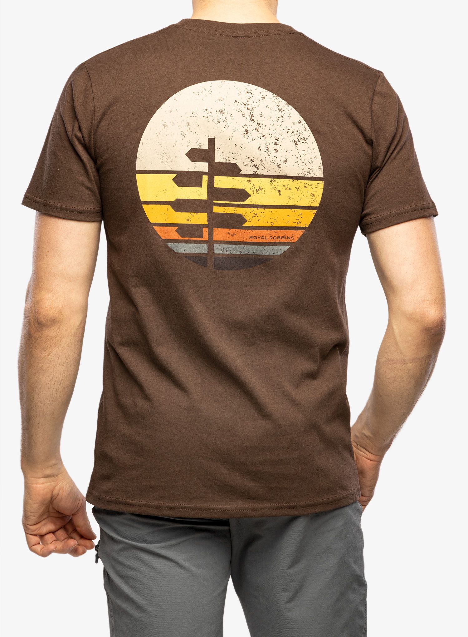 Bavlněné tričko pánské Royal Robbins Sunset Tee SS - java