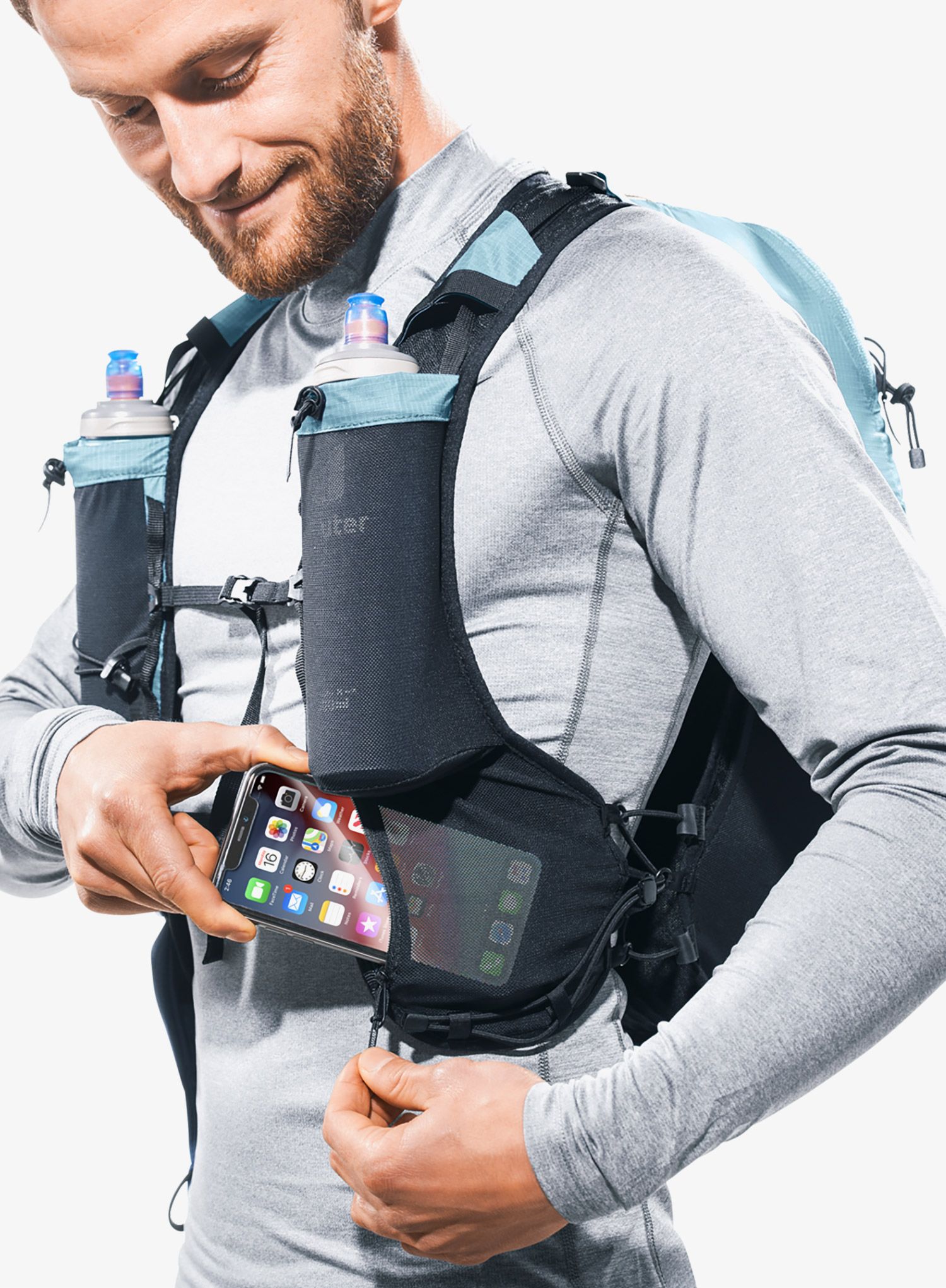 Běžecký batoh Deuter Ascender 7 - lake