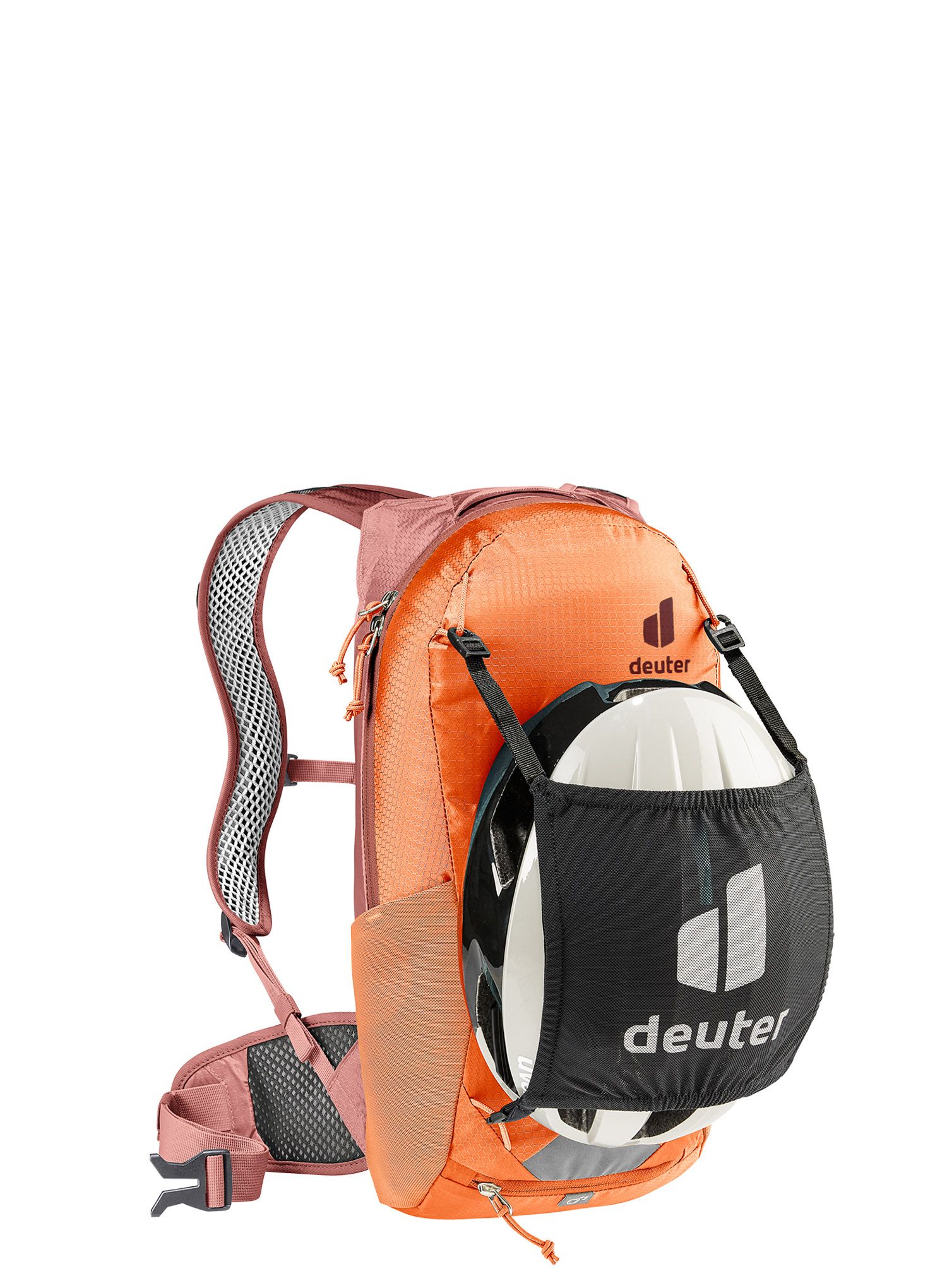 Batoh na kolo Deuter Race 8 - chestnut/redwood