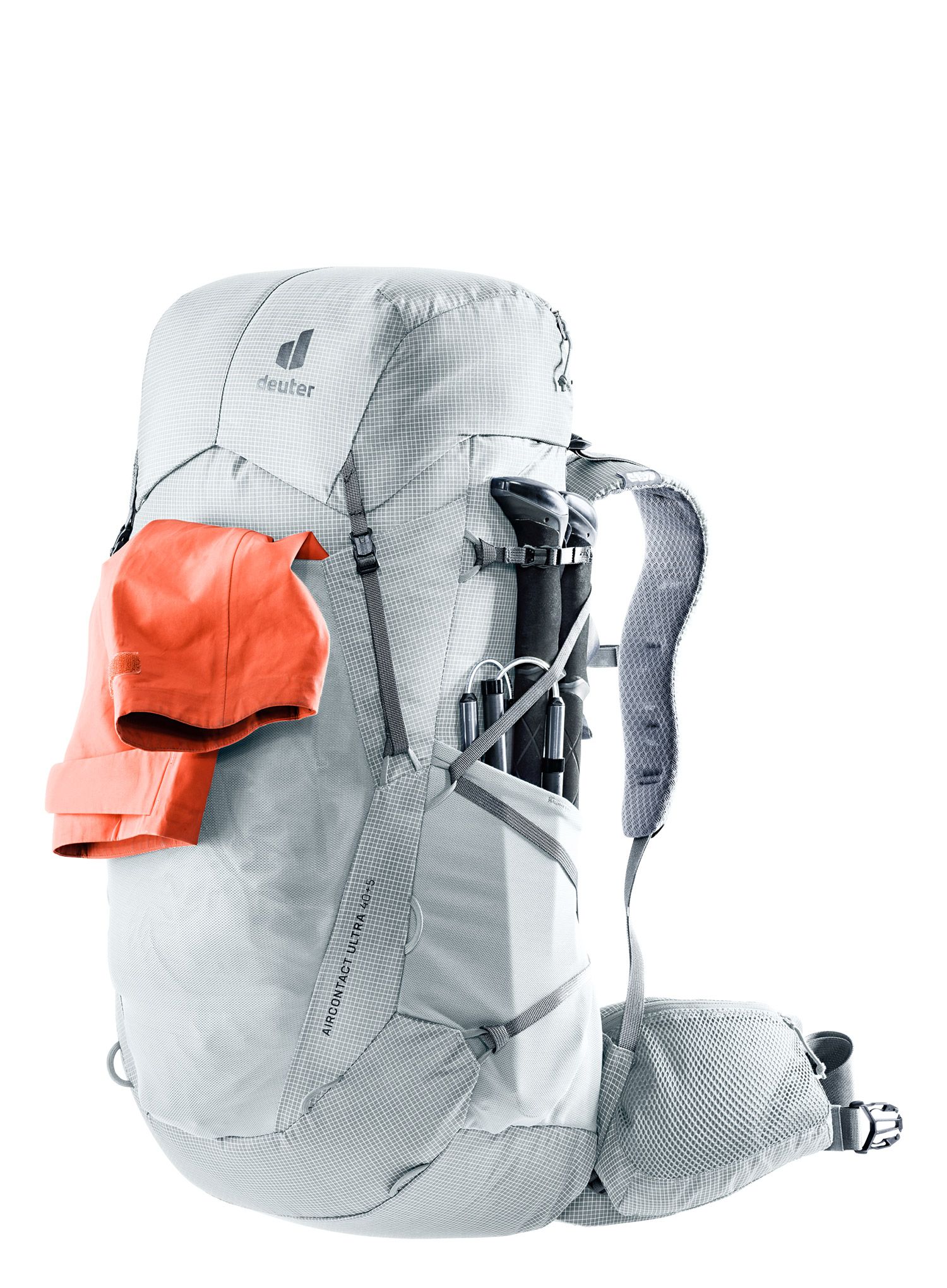 Trekový batoh Deuter Aircontact Ultra 40+5 - tin/shale