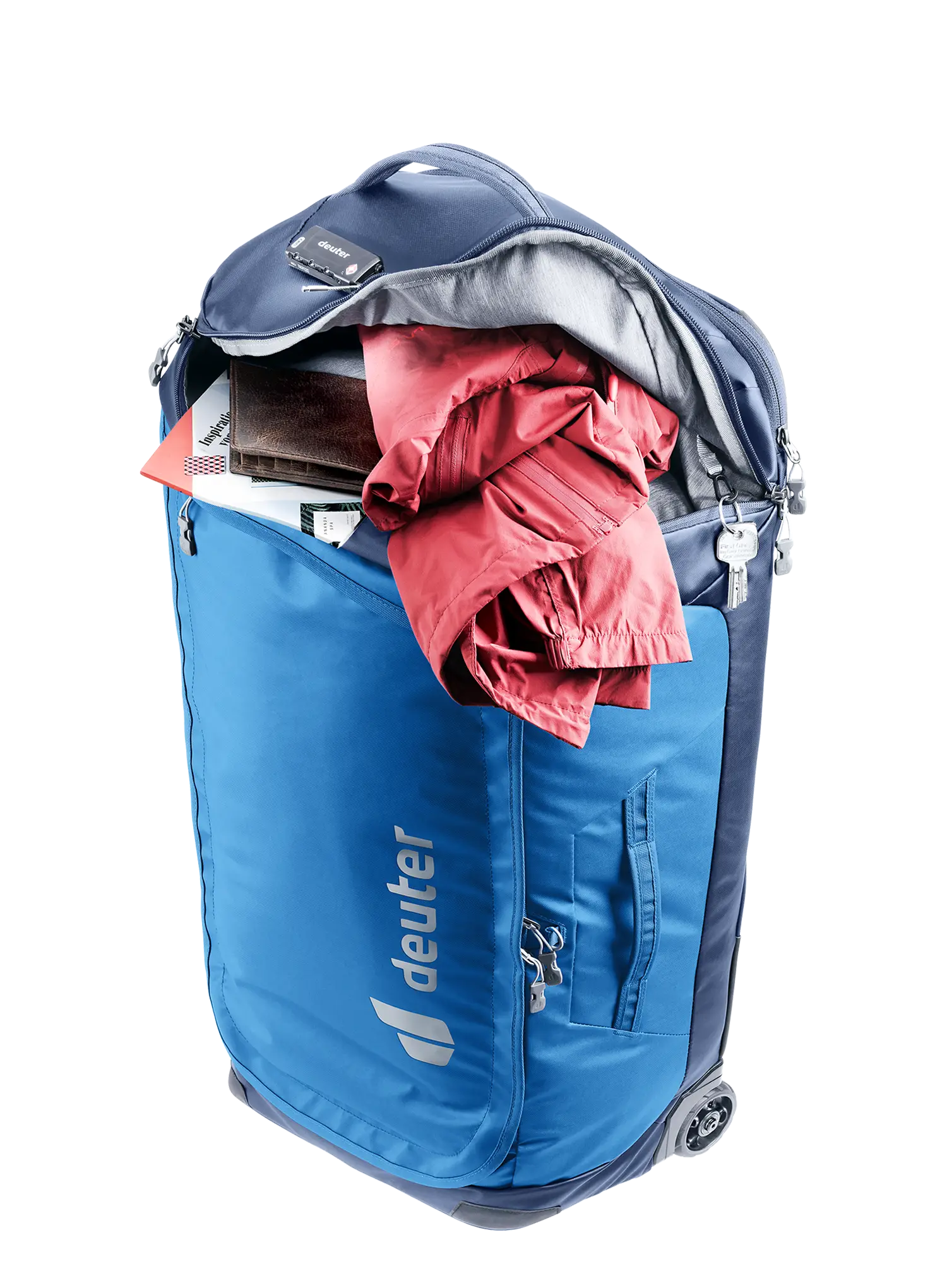 Cestovní taška Deuter Duffel Pro Movo 60 - neptune/nightblue