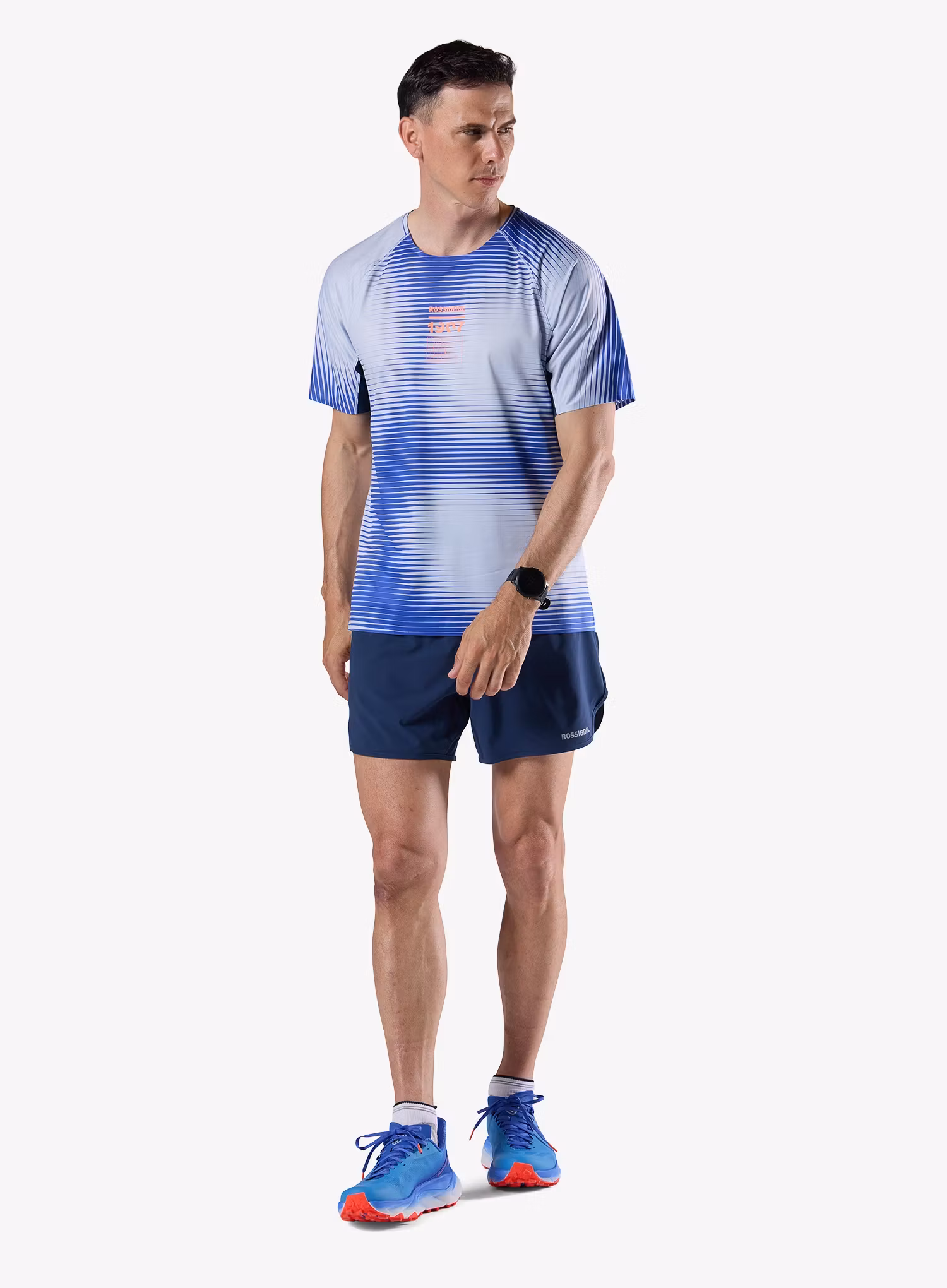 Běžecké kraťasy Rossignol Sapa Short 5in - dark navy