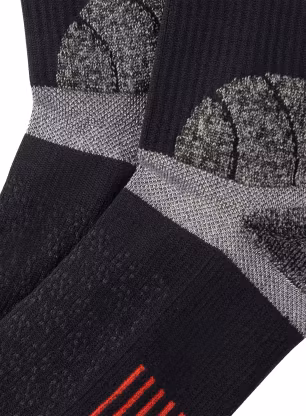 Ponožky na běhání Rossignol Sapa Mid Socks - black