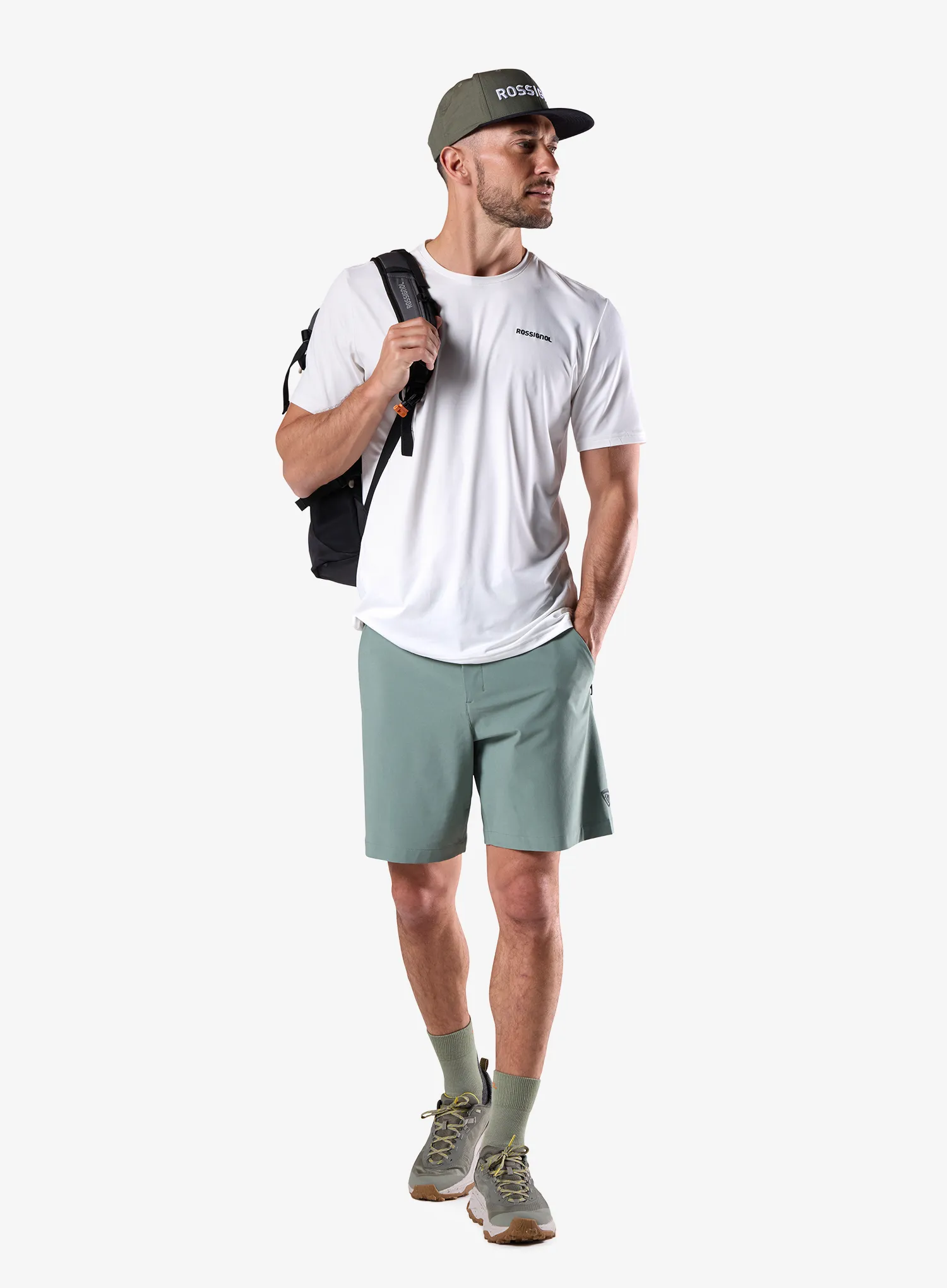 Rychleschnoucí triko Rossignol Graphic Active Tee - white