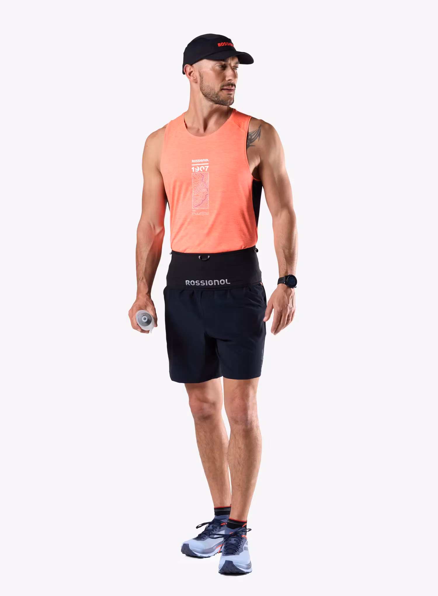 Pánský top Rossignol Sapa Ultra Tank - neon red
