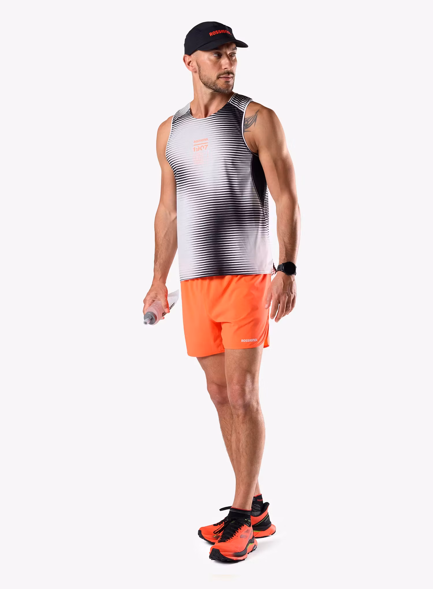 Pánský top Rossignol Sapa Ultra Tank - black line fogg