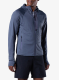 Outdoorova mikina Rossignol Textured Hoodie Mid Layer - turbulence