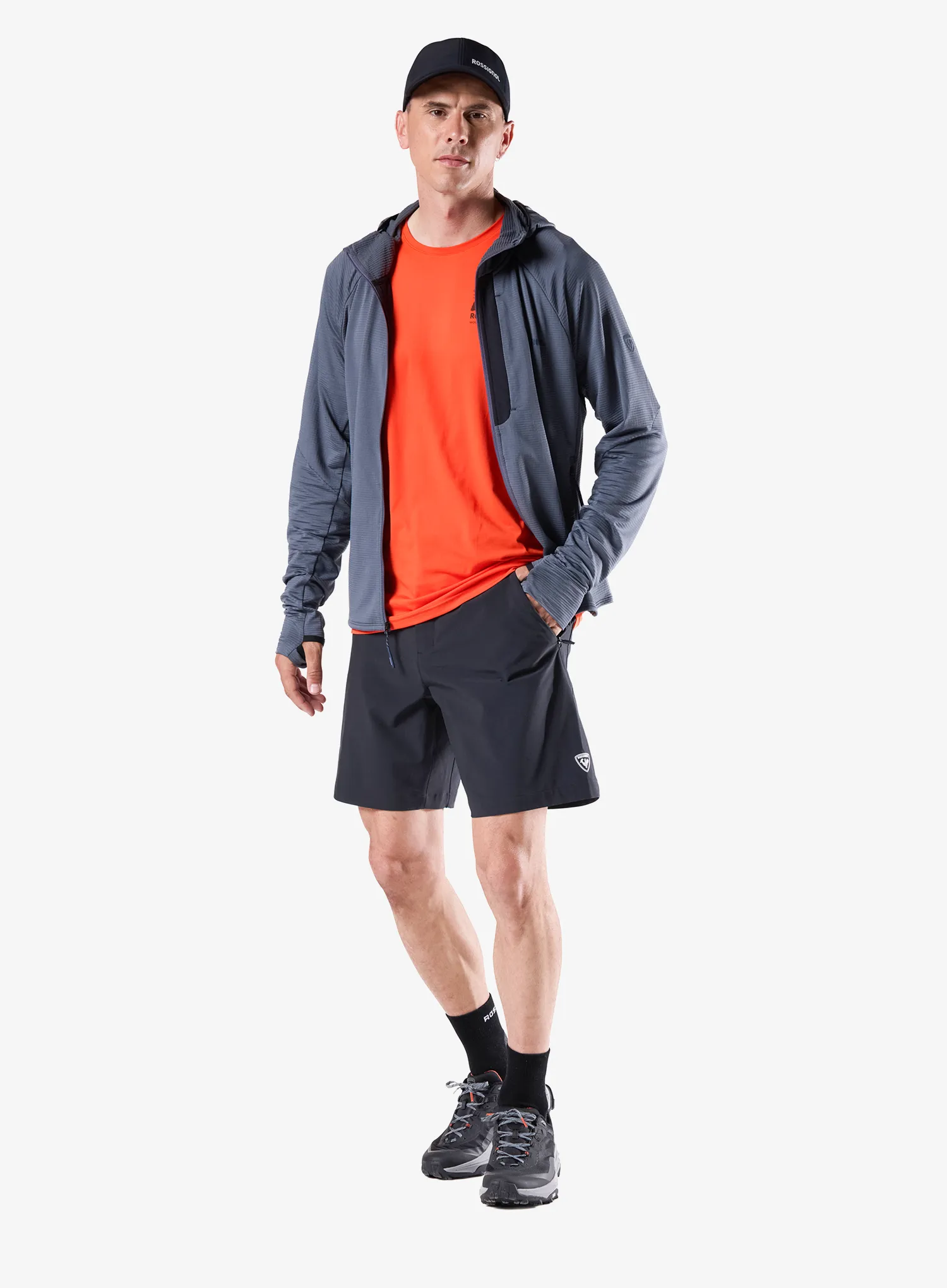 Outdoorové kraťasy Rossignol Stretch Chino Short 7in - black