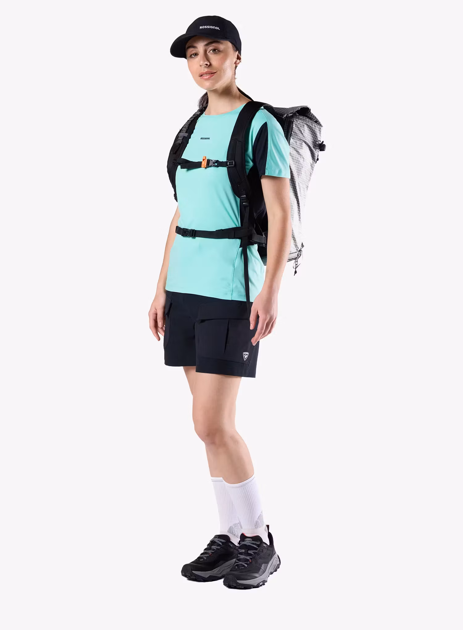 Turistické kraťasy dámské Rossignol Hiking Cargo Short 5in - black