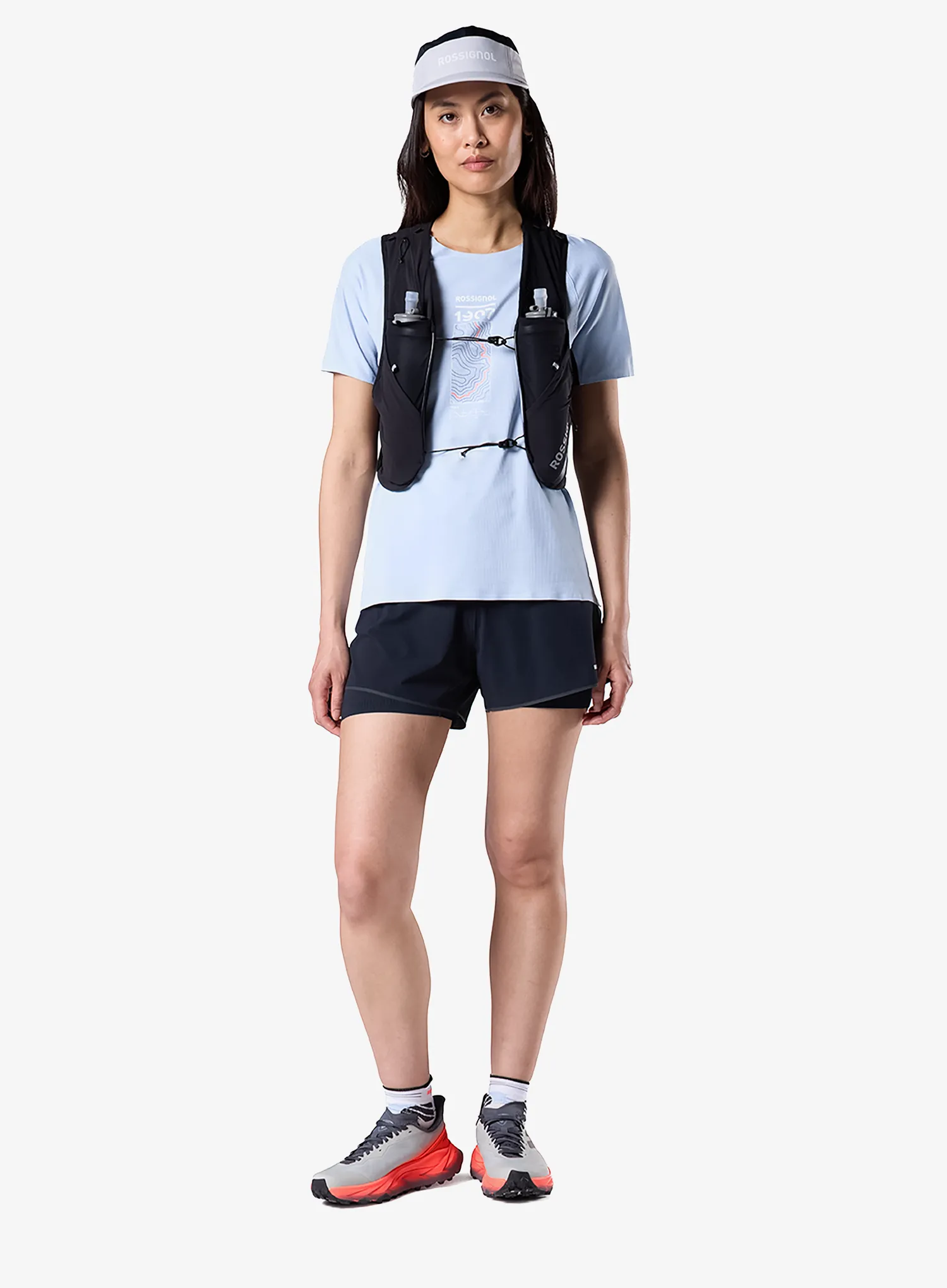 Běžecké tričko dámské Rossignol Sapa Ultra Tee - blue aura