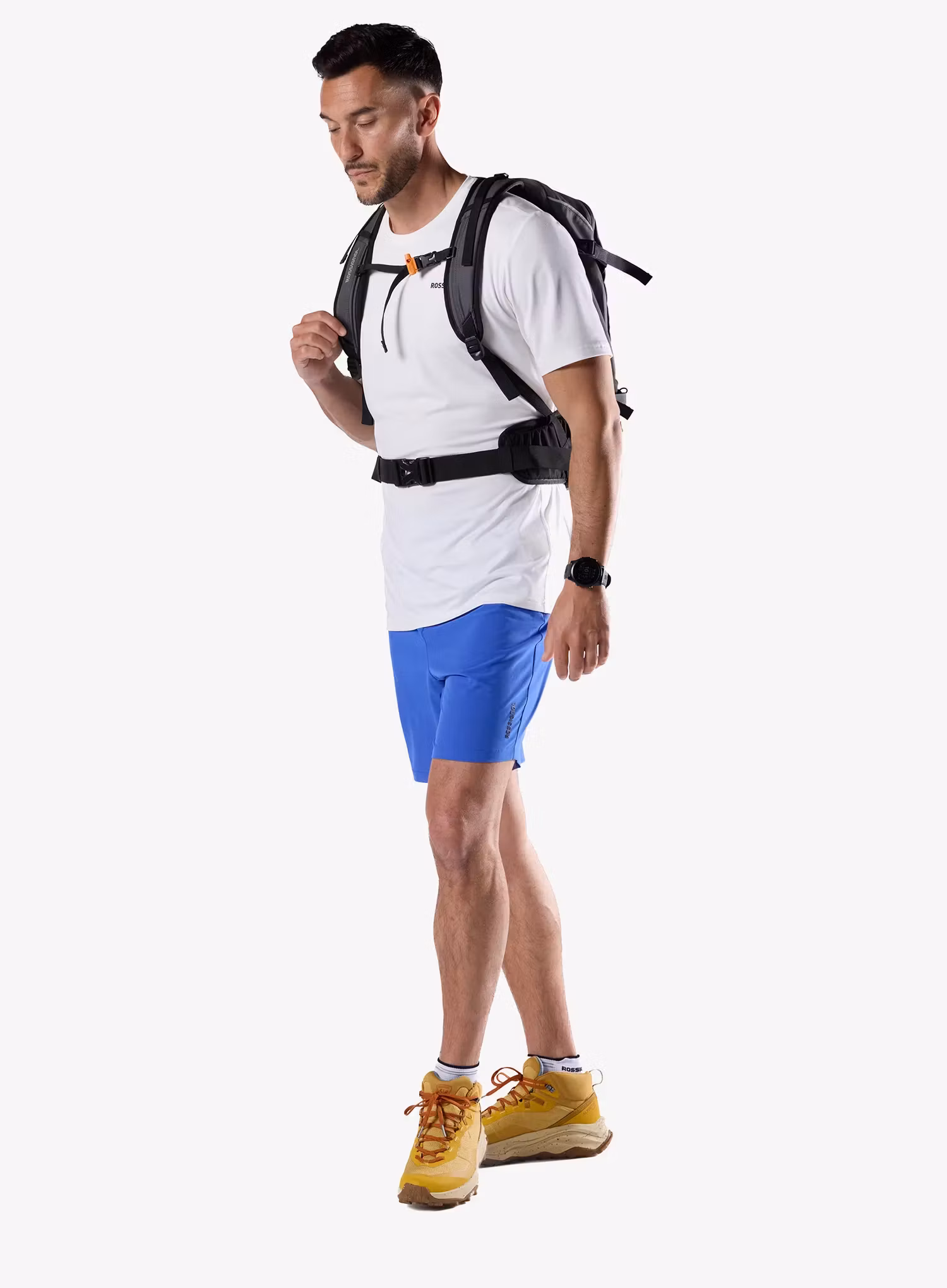 Běžecké kraťasy Rossignol Sidelhorn Short 7in - dazzle blue