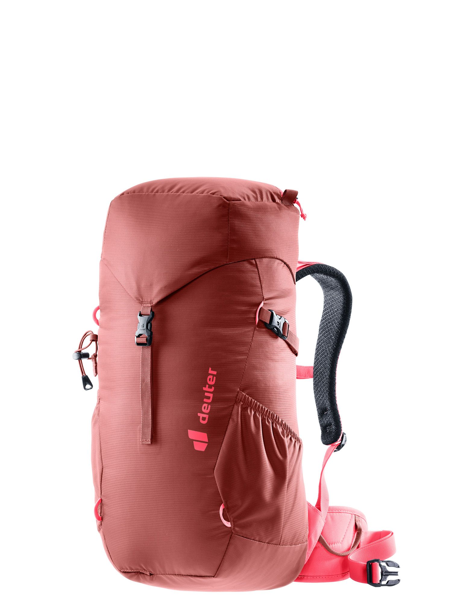 Dětský turistický batoh Deuter Climber 22 - redwood/hibiscus