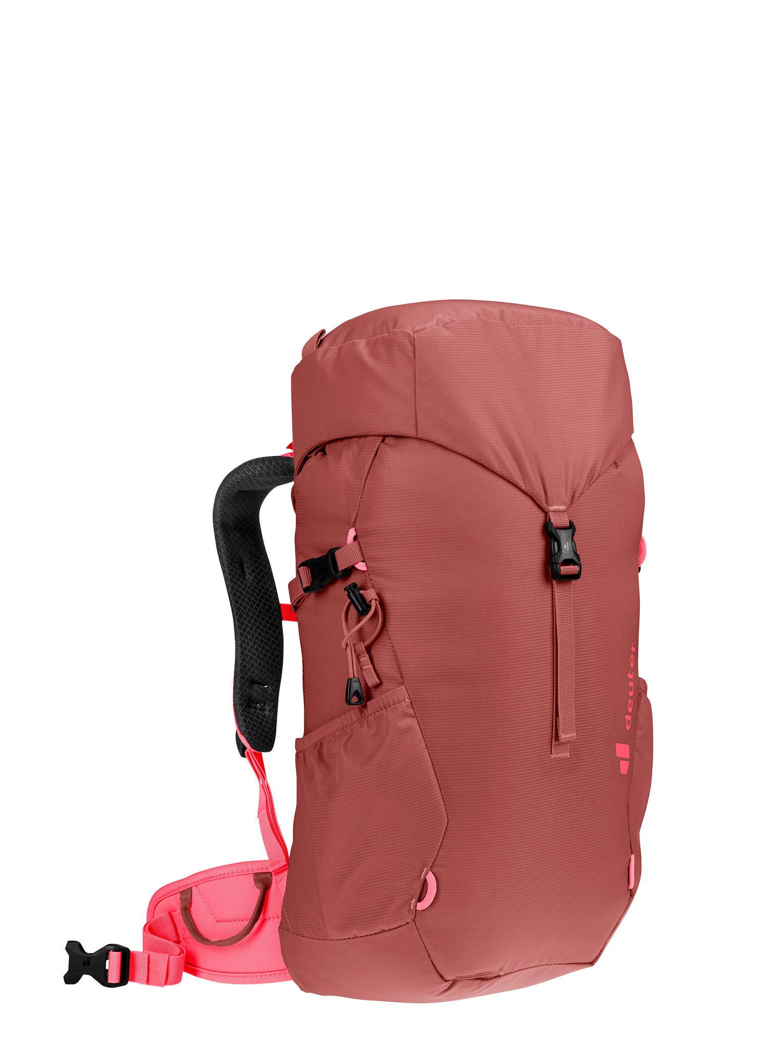 Dětský turistický batoh Deuter Climber 22 - redwood/hibiscus