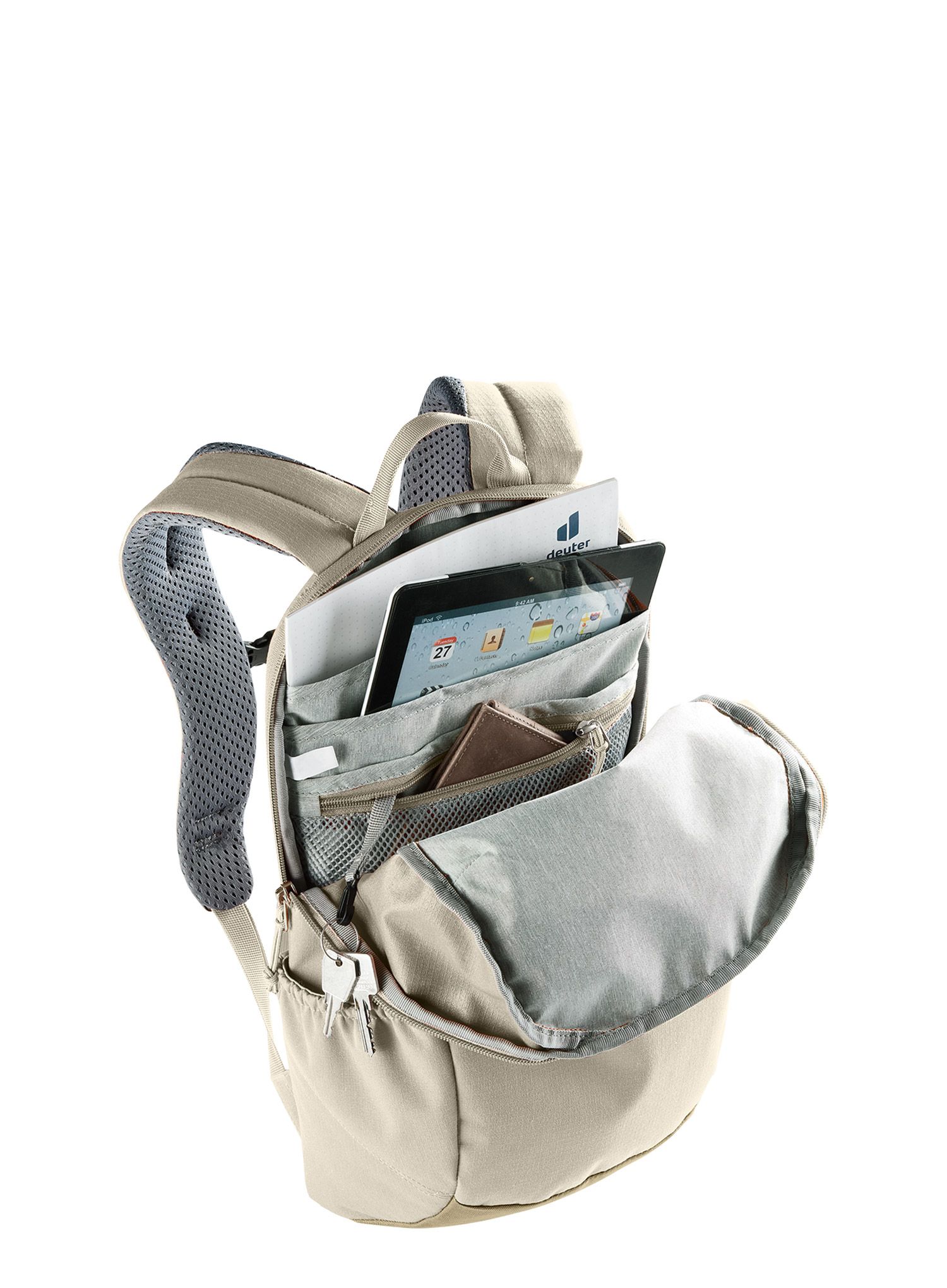 Městský batoh Deuter Stepout 12 - bone/desert