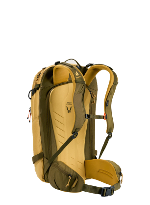 Skialpový batoh Deuter Freerider 24 - savanna/nori