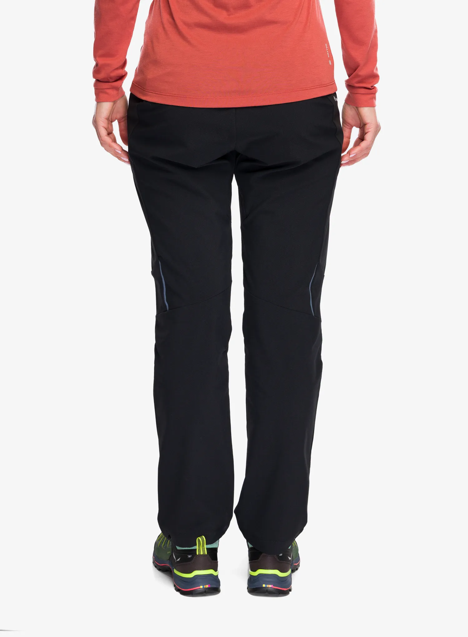 Softshellové kalhoty dámské Salewa Pedroc Sw Dst Wind Pant - black out