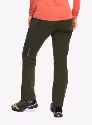 Turistické kalhoty dámské Salewa Pedroc Sw Dst Wind Pant - dark olive