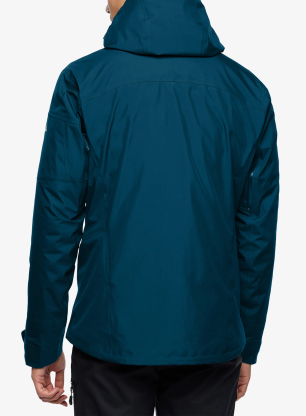 Bunda s membránou Vaude Monviso 3L Jacket - baltic sea uni