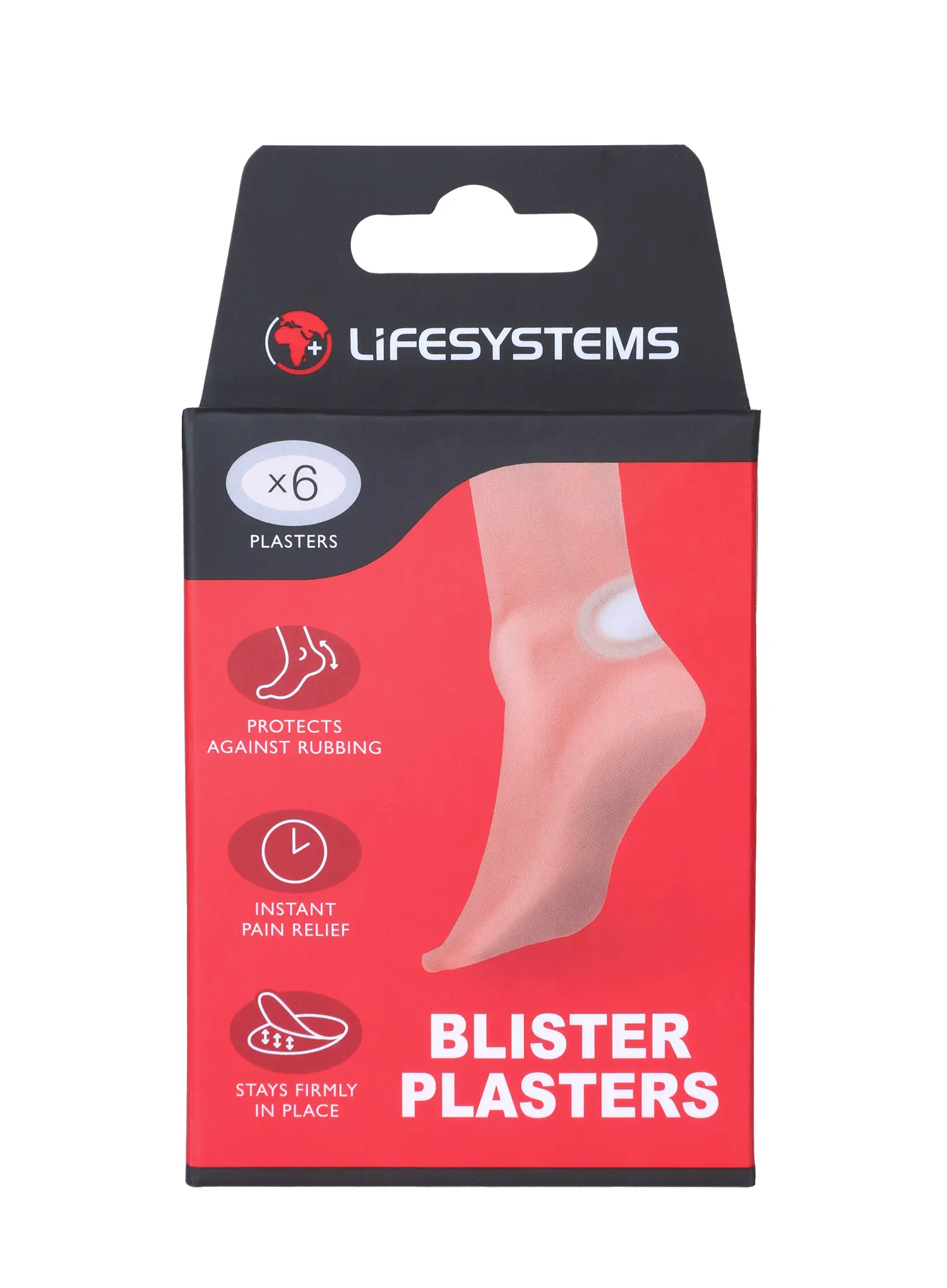 Náplasti na otlaky Lifesystems Blister Plasters 6 Pack - nude