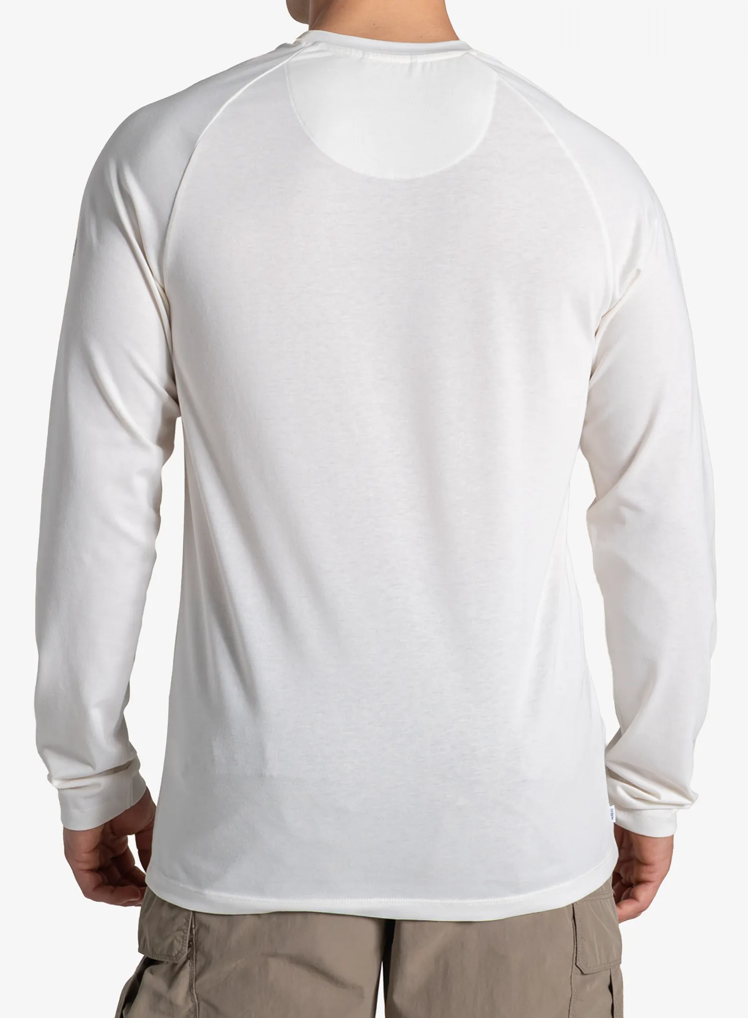 Mikina bez kapuce Craghoppers NosiLife Nour Long Sleeved T-Shirt - sail white
