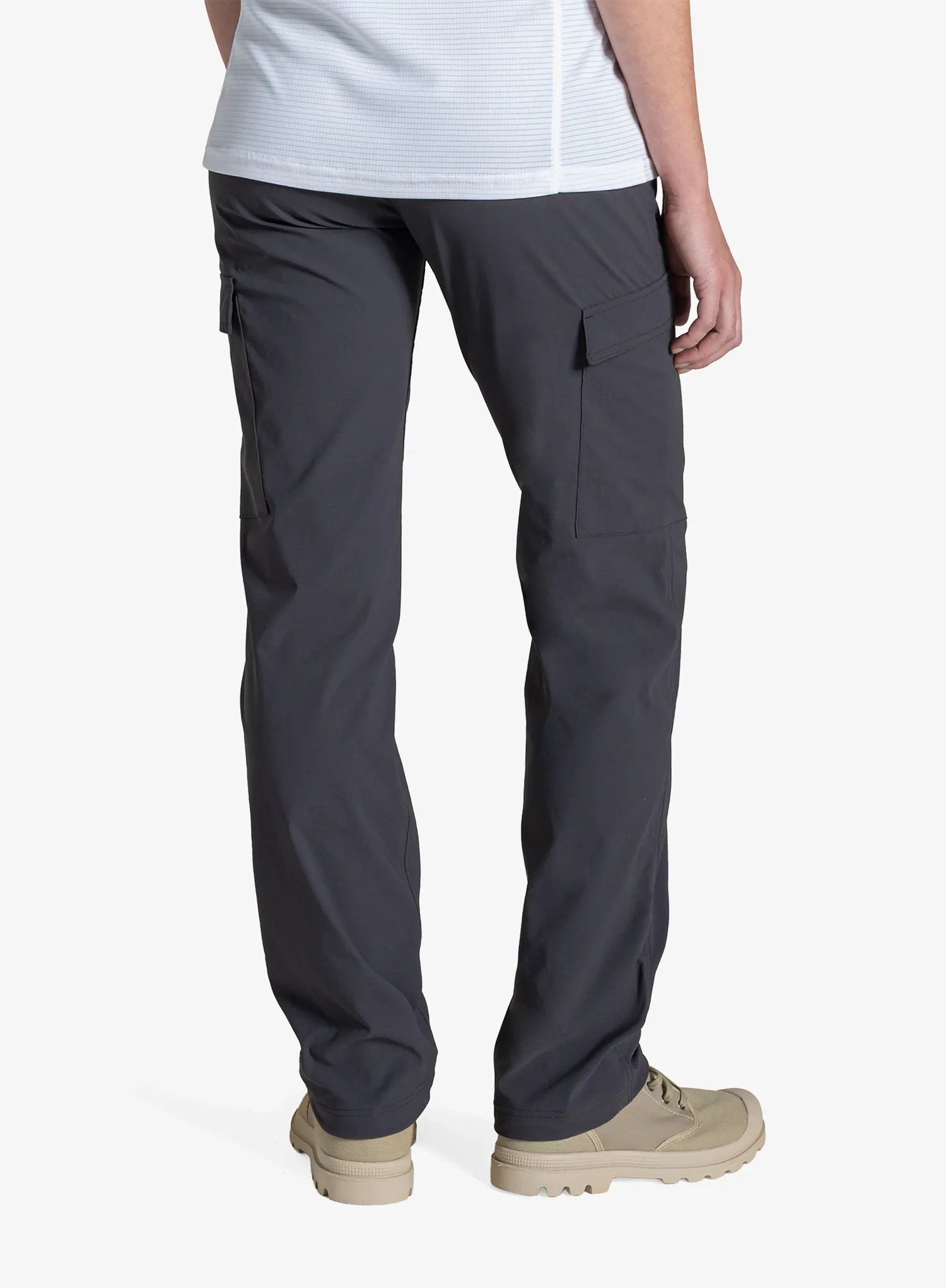 Turistické kalhoty dámské Craghoppers NosiLife Rif Stretch Cargo Trouser - dark iron