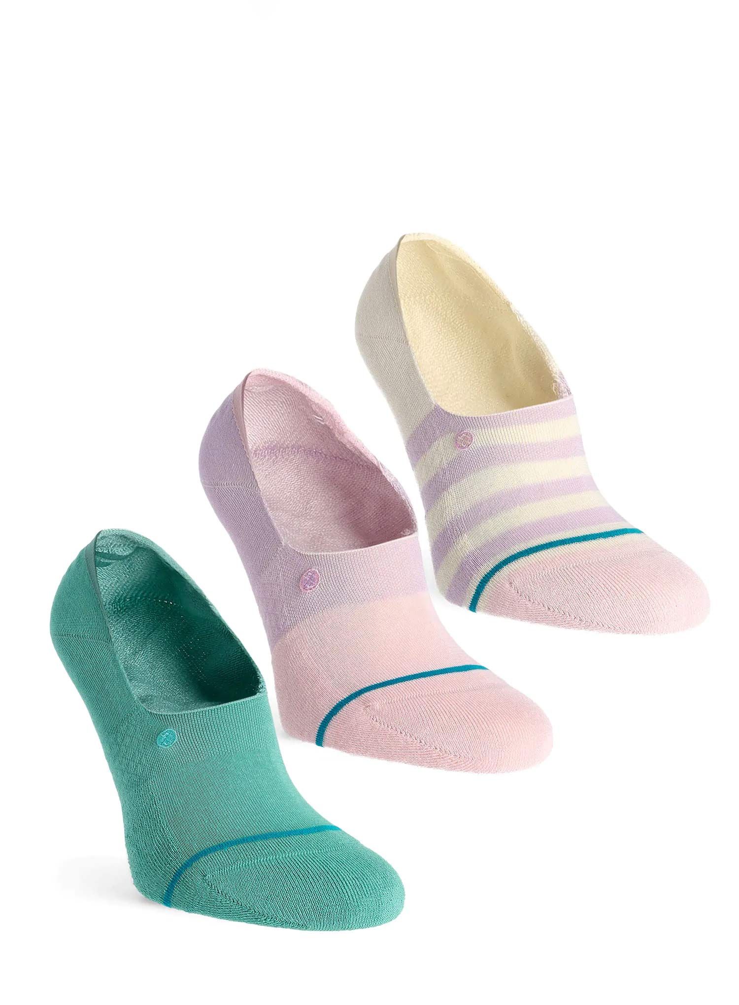 Ponožky na turistiku Stance Absolute 3 Pack - turquoise
