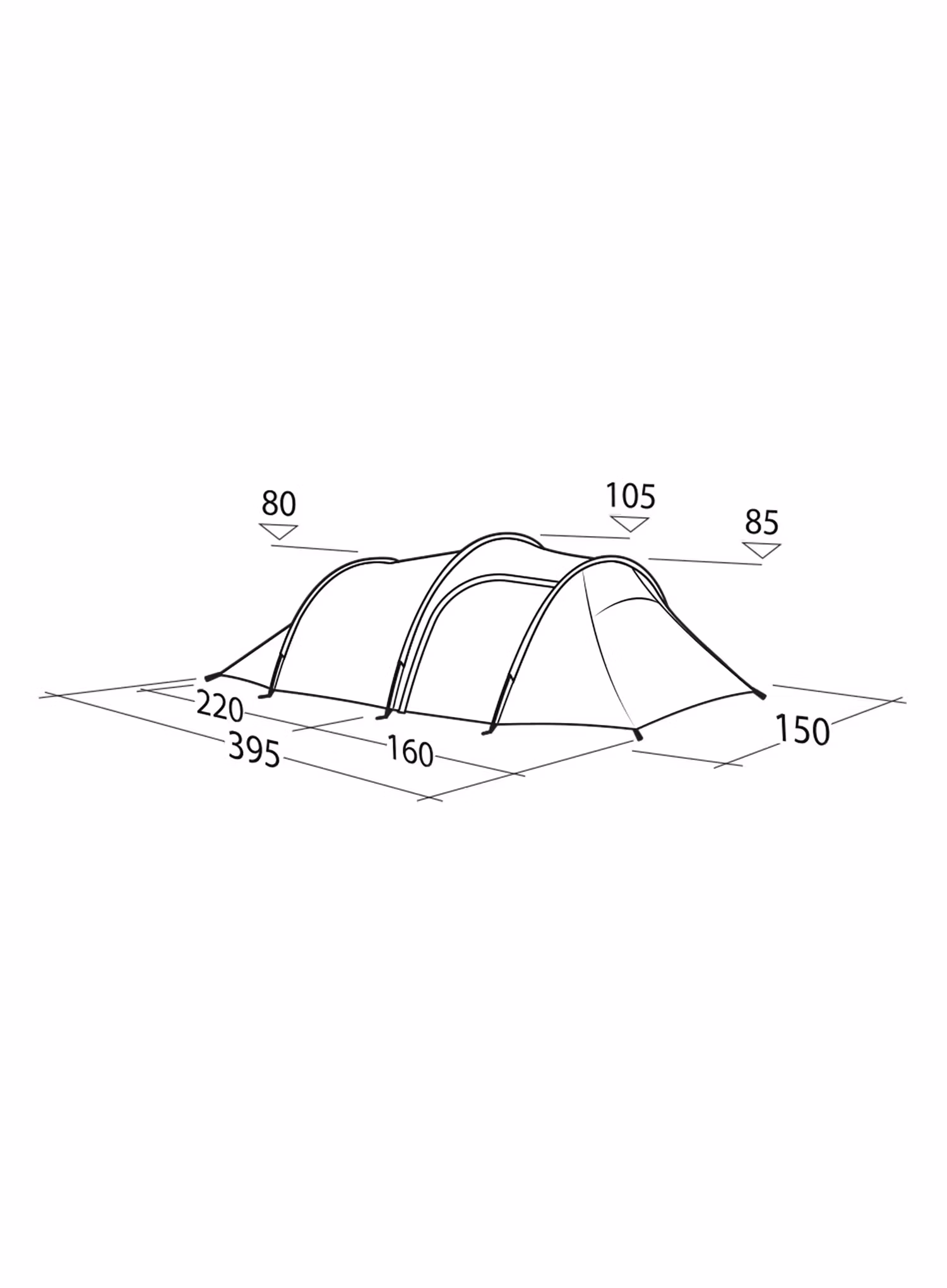 Stan pro dva Robens Voyager 2 Exp - green