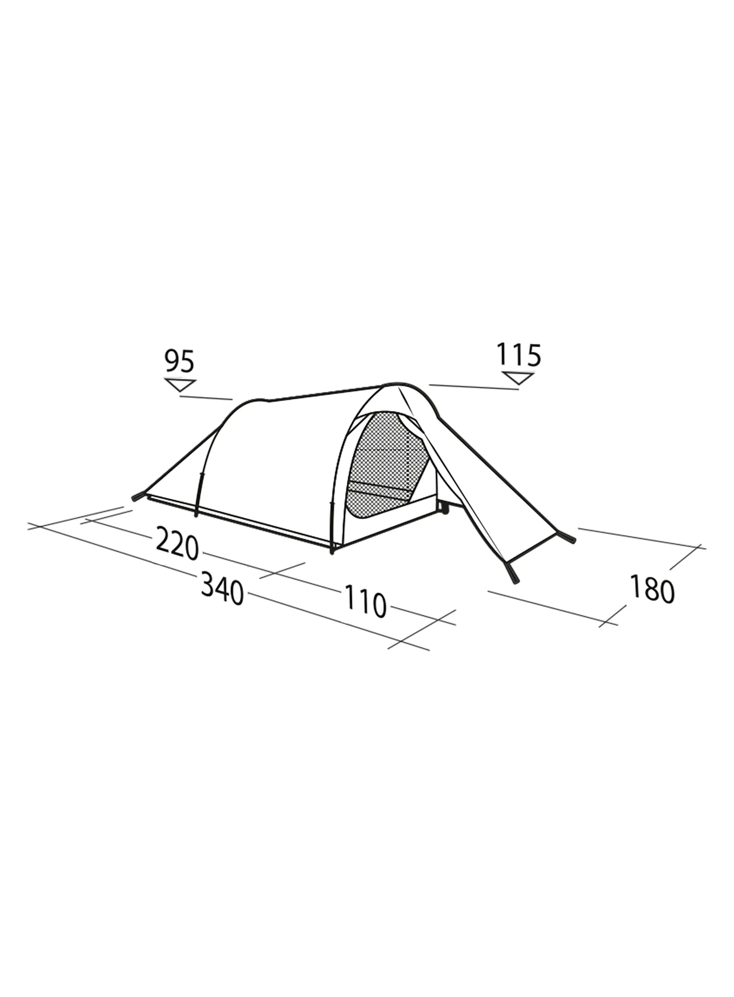 Stan pro 3 Robens Sprinter 3 LW