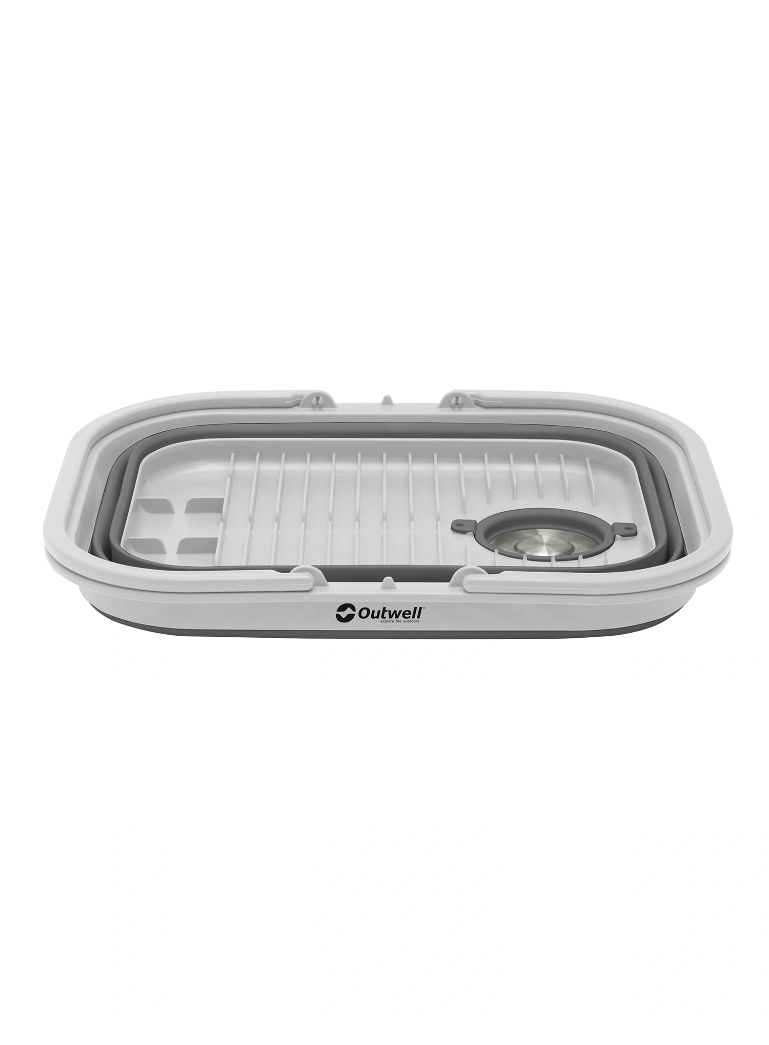Umyvadlo Outwell Collaps Washing Base w/handle & Lid - grey mist