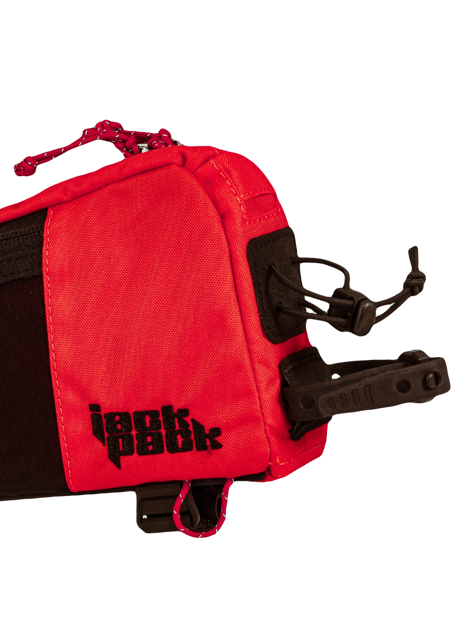 Brašna na rám kola Jack Pack Płetwa RGB - red