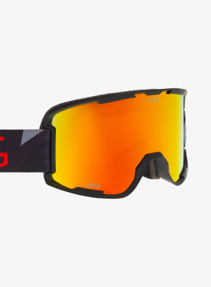 Lyžařské brýle GOG Zenith - matt black/reflex red S2