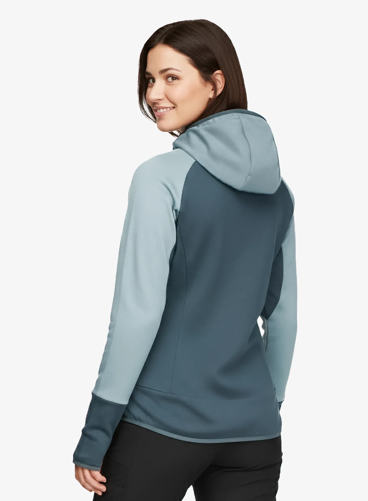 Dámská mikina na zip Alpinus UBA - dark sage green