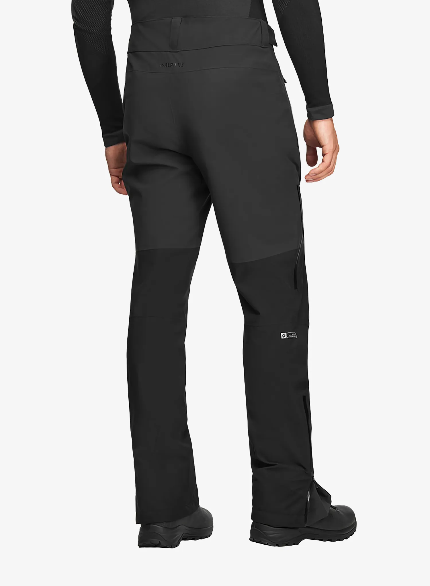 Kalhoty na hory Alpinus Gomtu - black