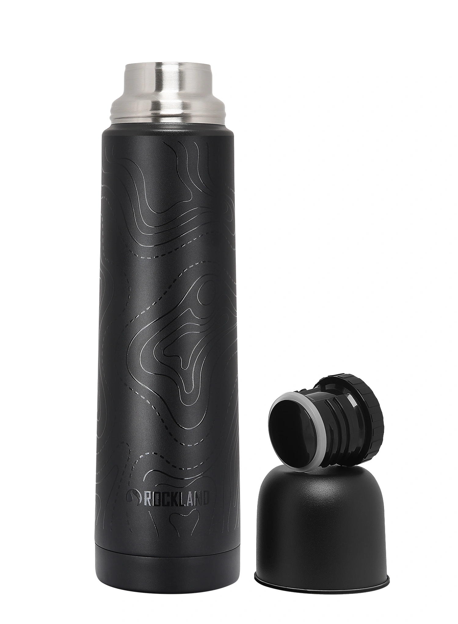Termoska Rockland Helios 0.75 L - black print