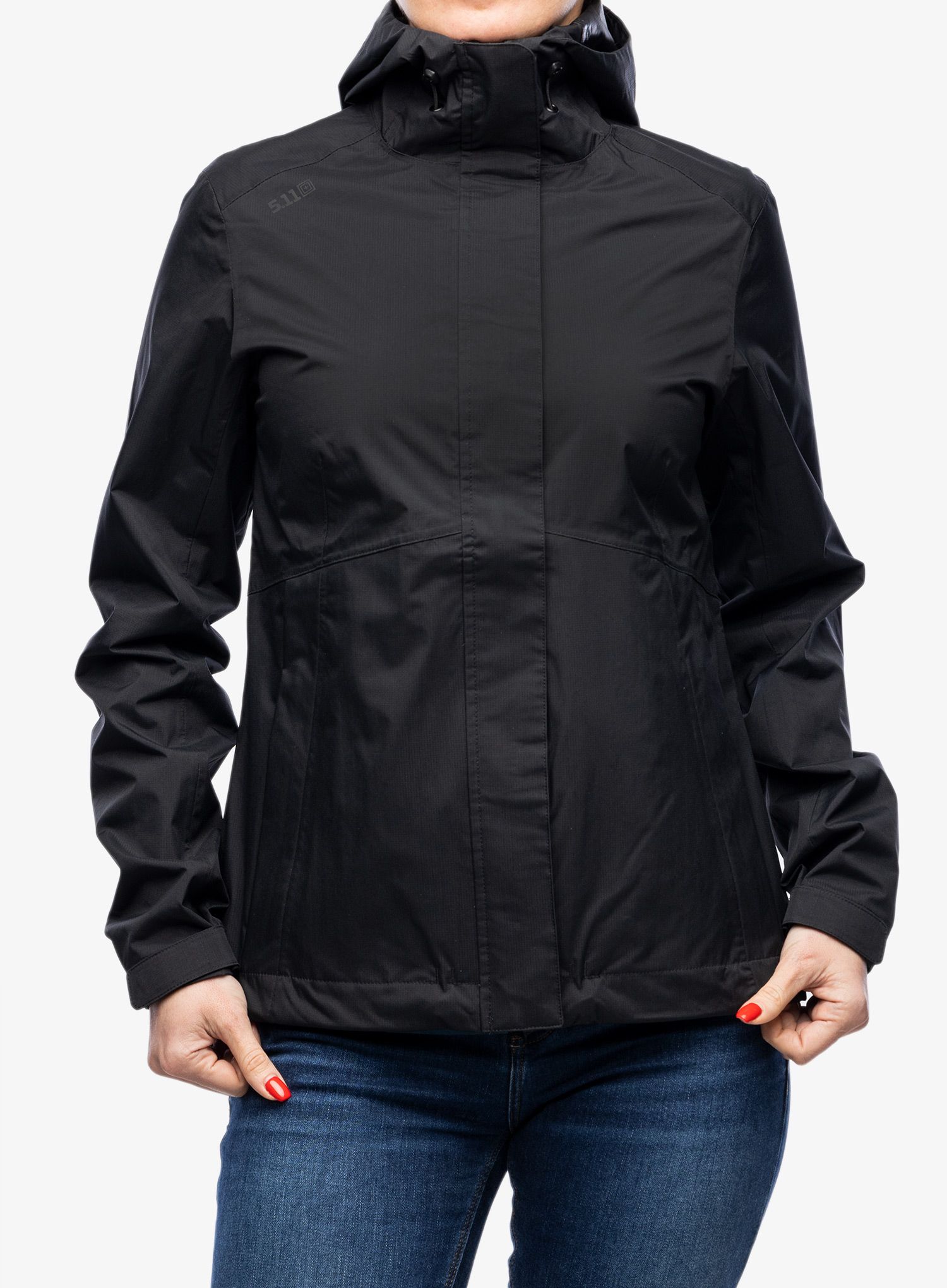 Dámská bunda 5.11 Adventure Rain Shell - black