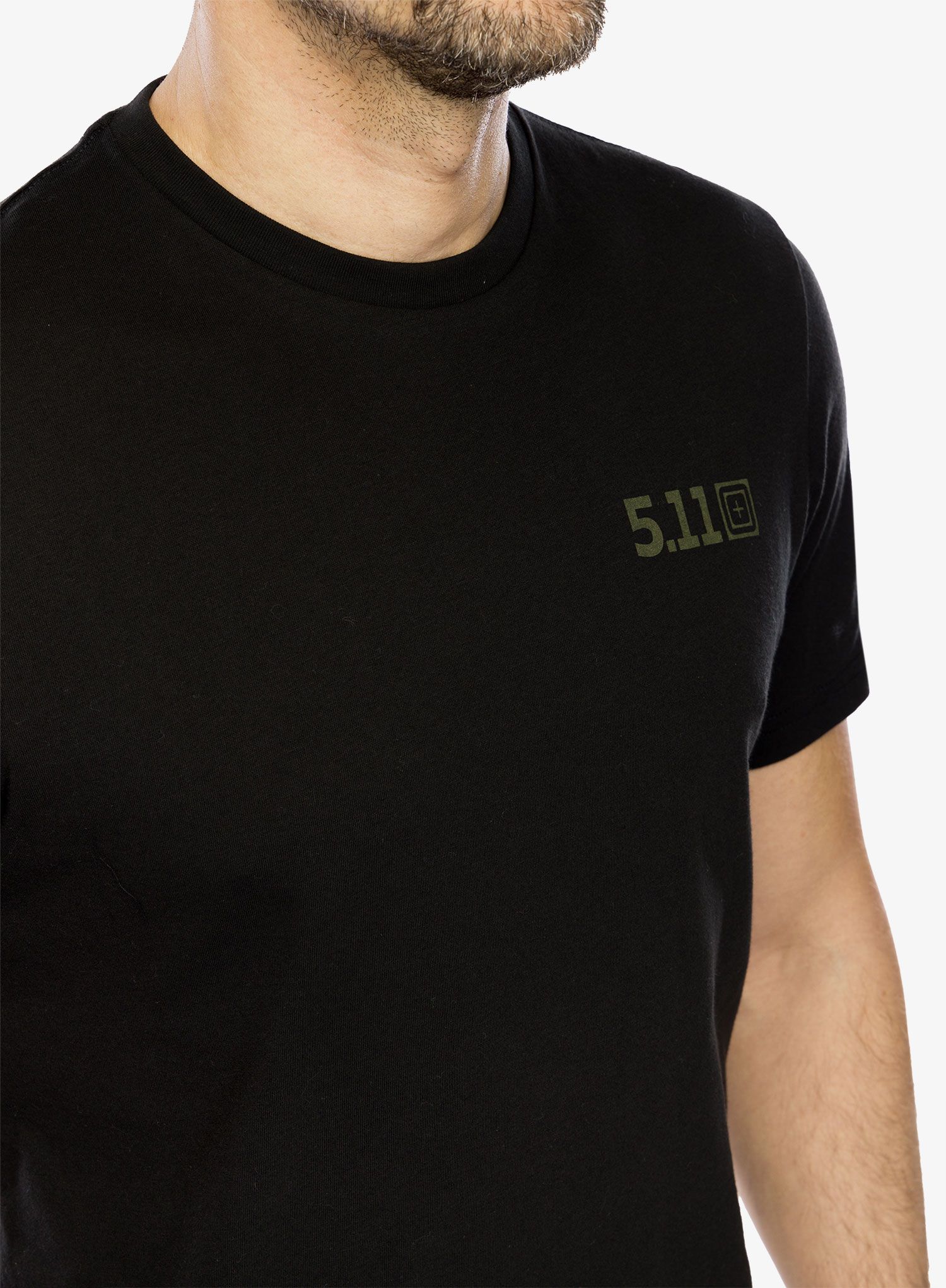 Tričko s potiskem 5.11 Brew Grounds S/S Tee - black