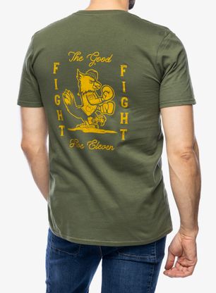 Tričko s potiskem 5.11 Emea Good Fight S/S Tee - military green