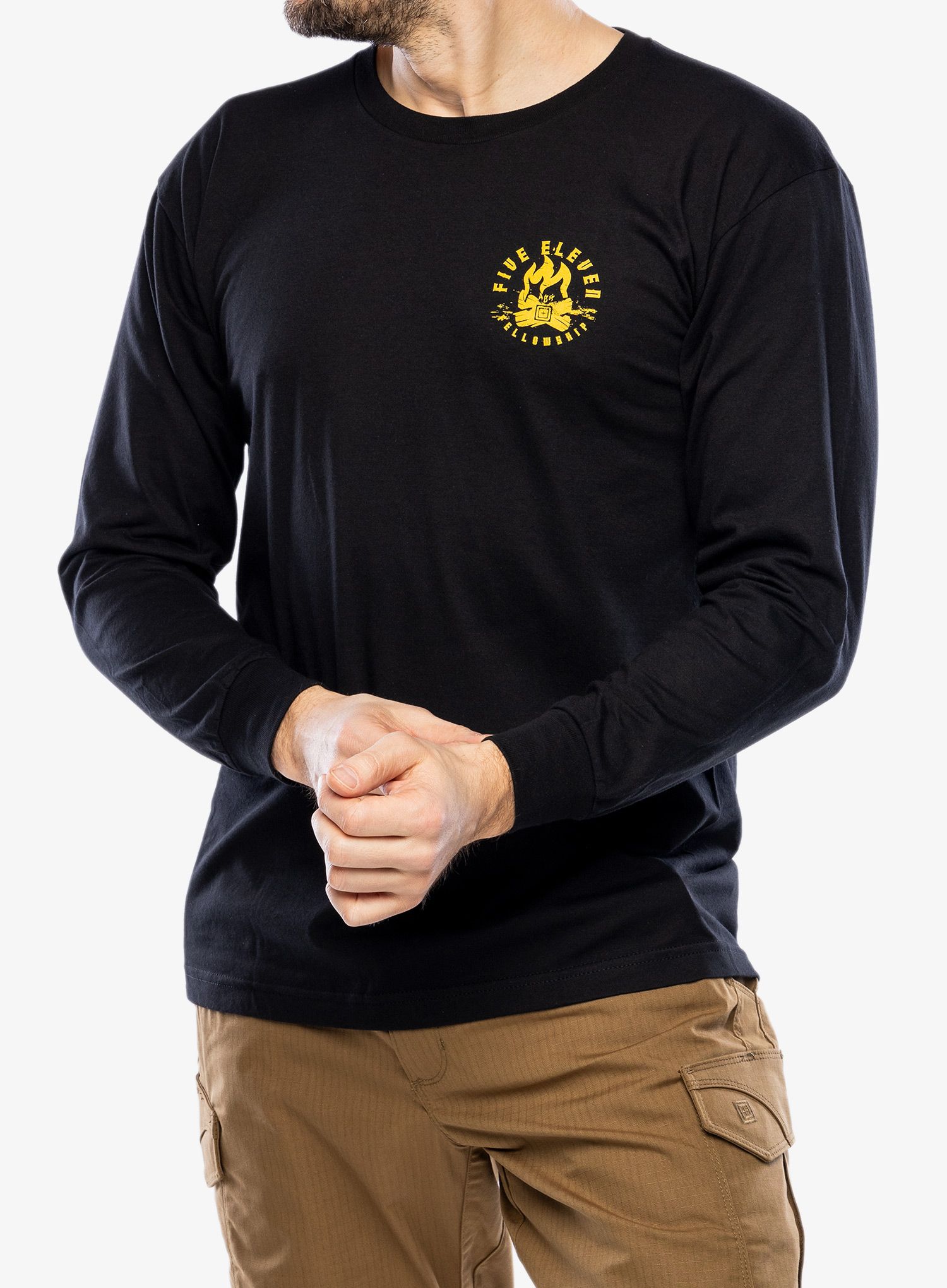 Longsleeve 5.11 Fellowship L/S Tee - black
