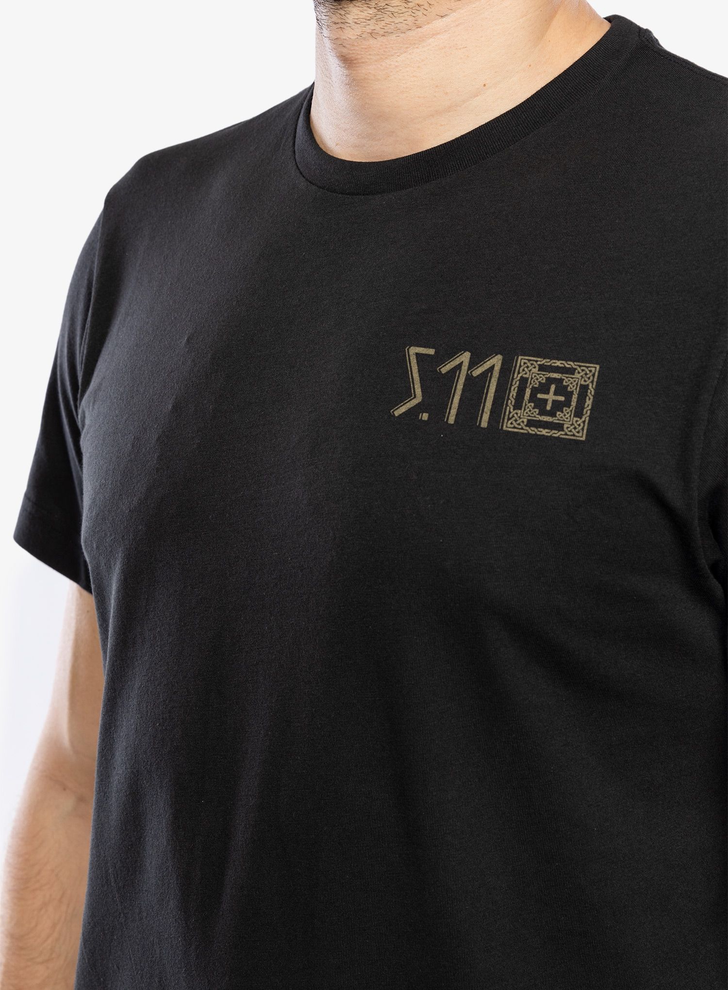 Tričko s potiskem 5.11 Kicking Axe S/S Tee - black