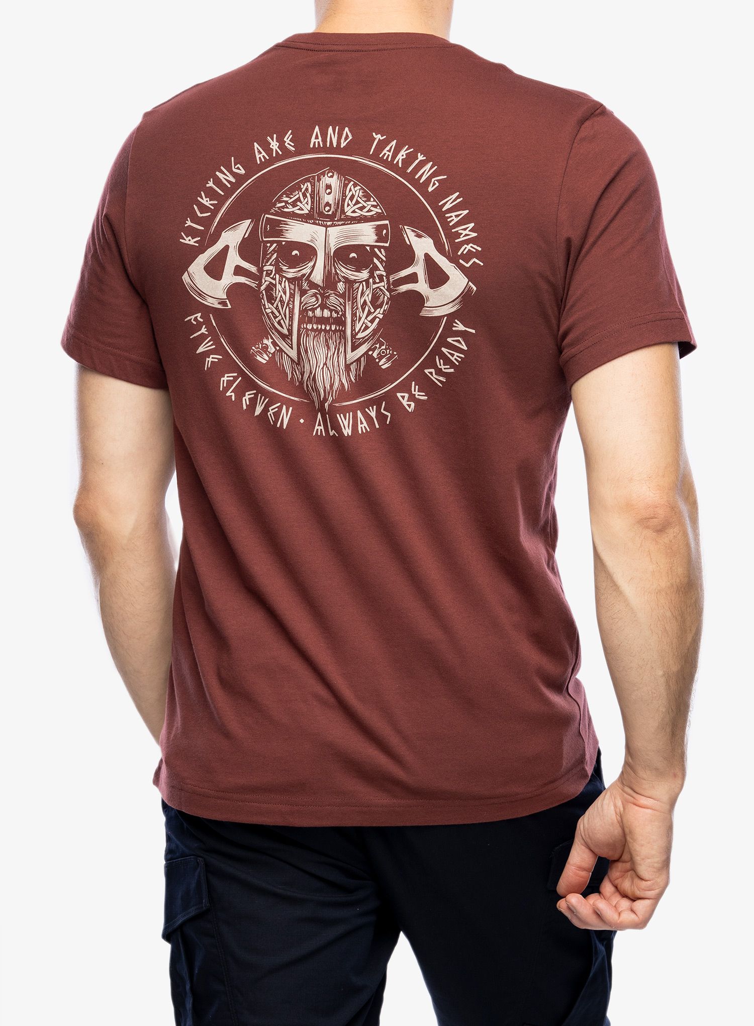 Tričko s potiskem 5.11 Kicking Axe S/S Tee - spartan