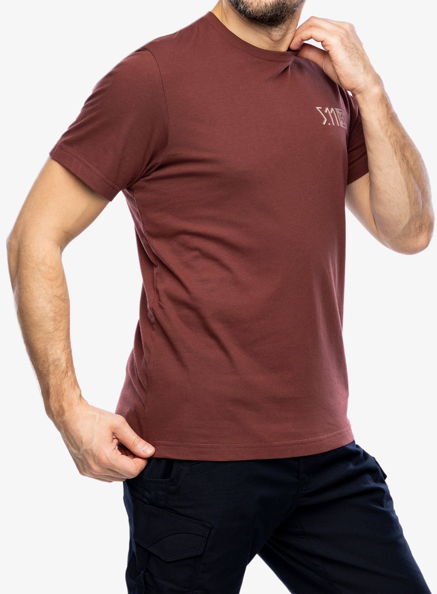 Tričko s potiskem 5.11 Kicking Axe S/S Tee - spartan