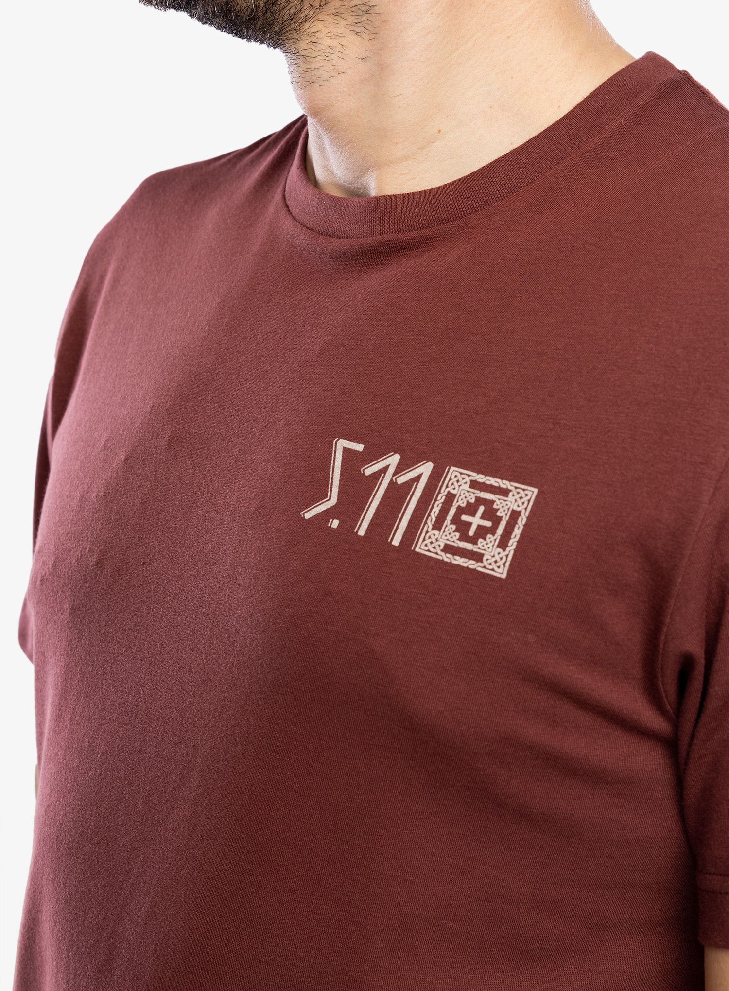 Tričko s potiskem 5.11 Kicking Axe S/S Tee - spartan