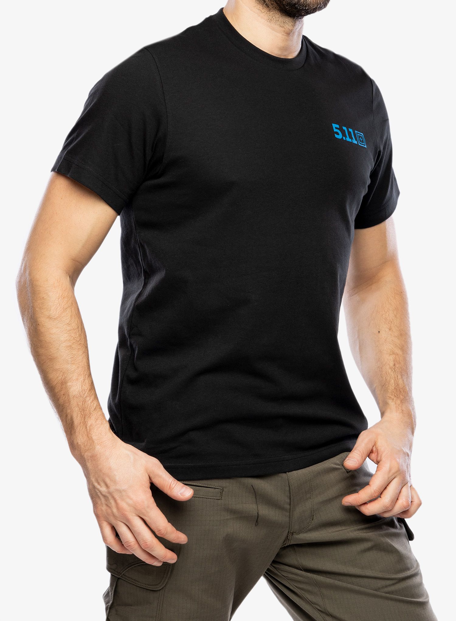 Bavlněné tričko 5.11 Land Of The Free S/S Tee - black