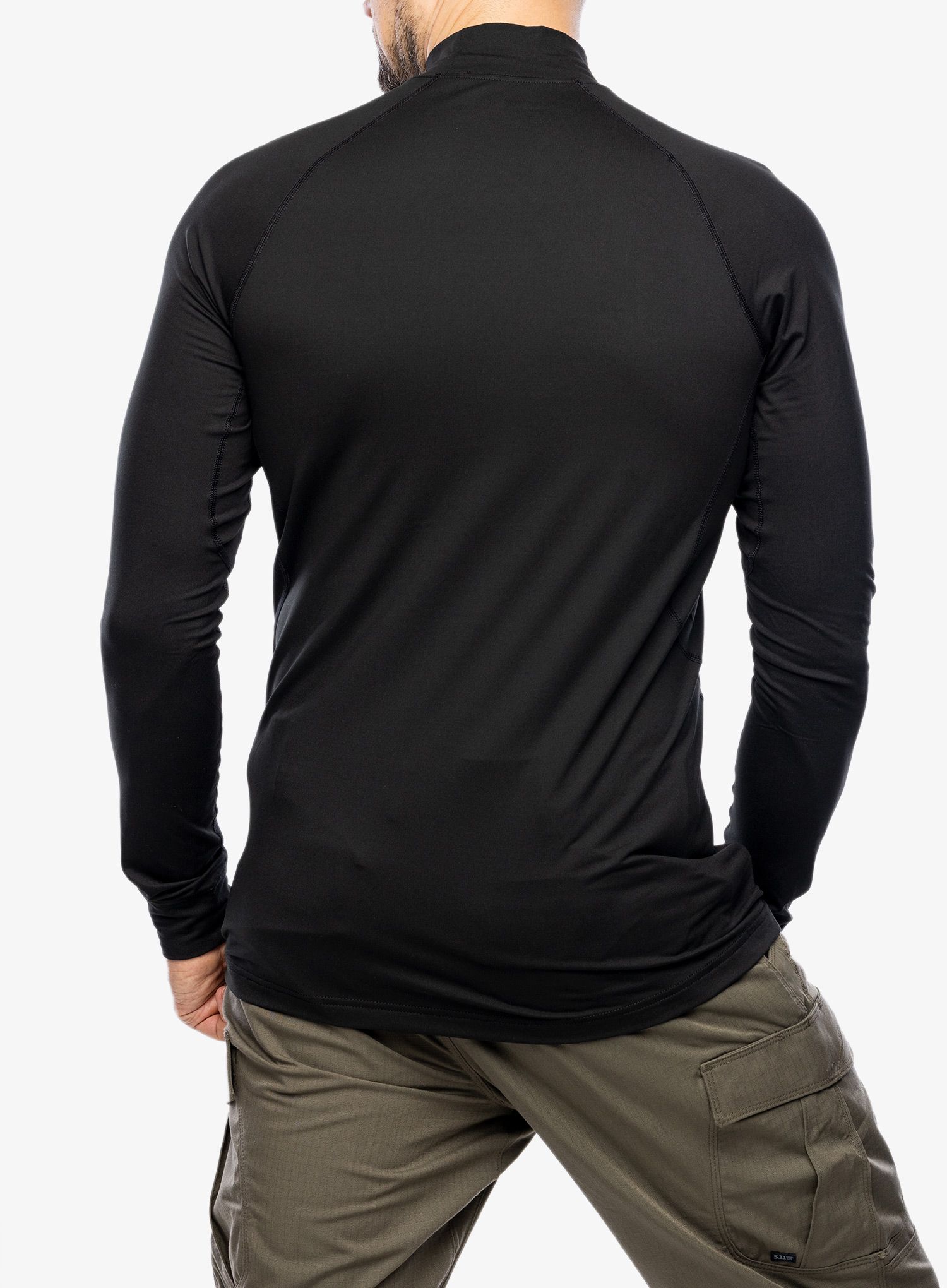 Funkční mikina 5.11 Mock Neck L/S Top - black