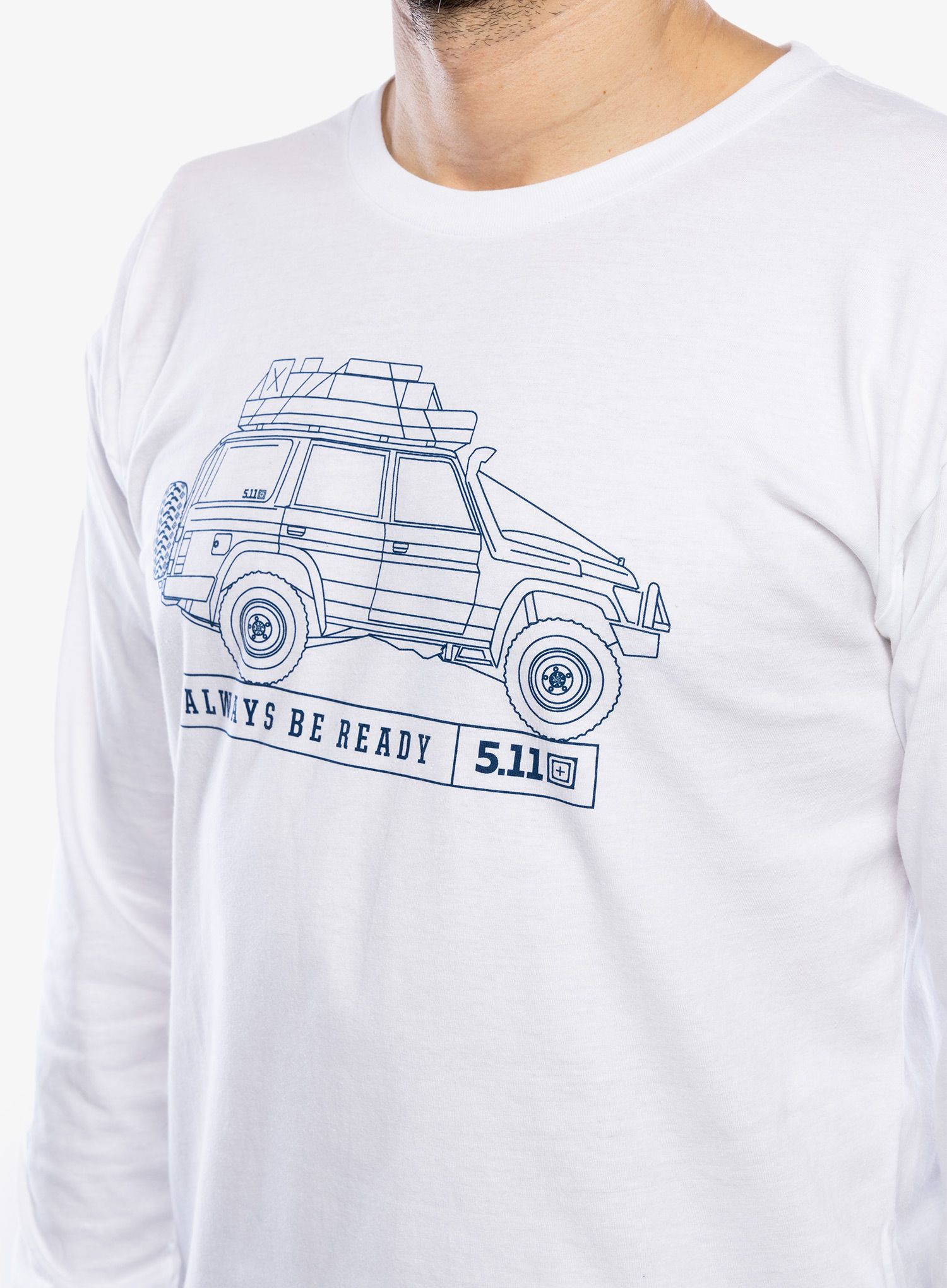 Longsleeve 5.11 Ofroad Dreaming L/S Tee - white
