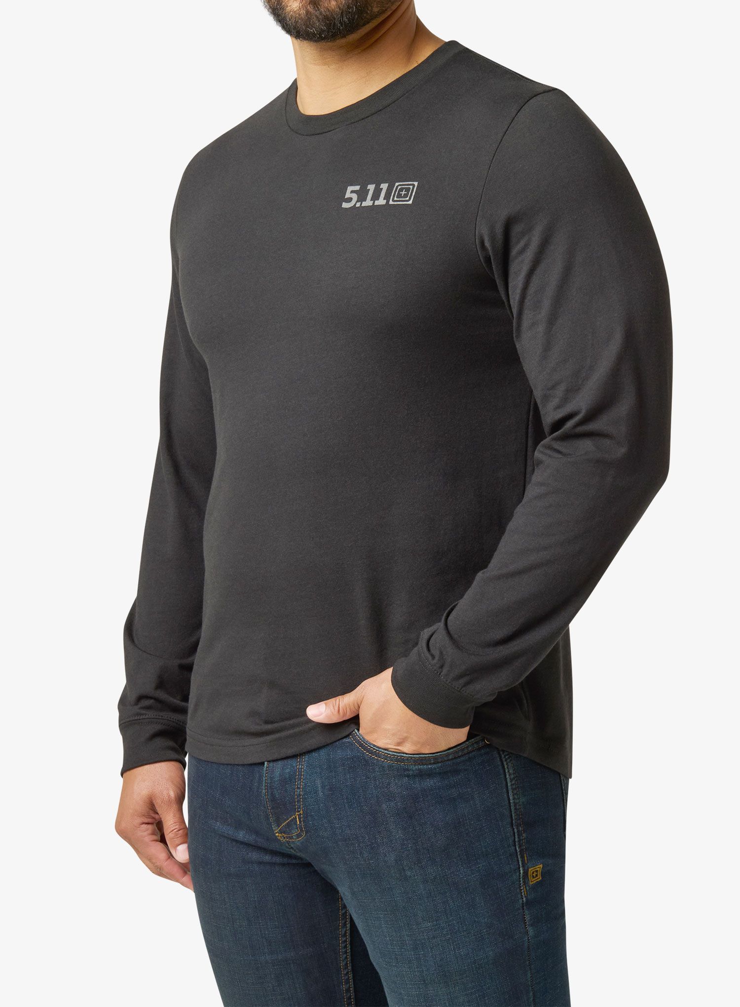 Longsleeve 5.11 Send It Bow L/S Tee - black